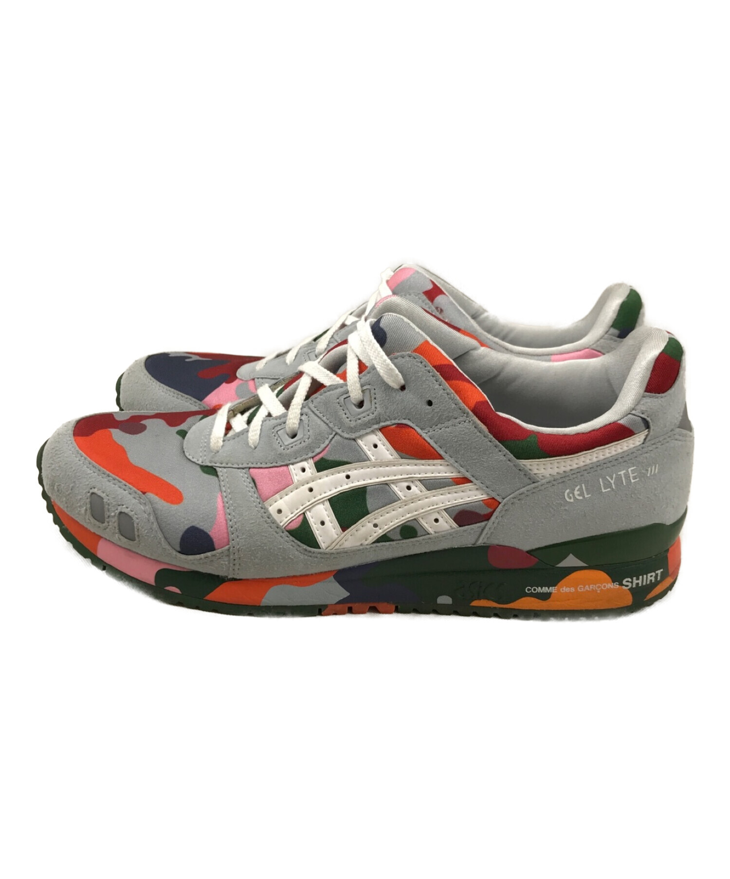 asics×COMME des GARCONS (アシックス コムデギャルソン) GEL-LYTE III OG スニーカー グレー サイズ:29.5