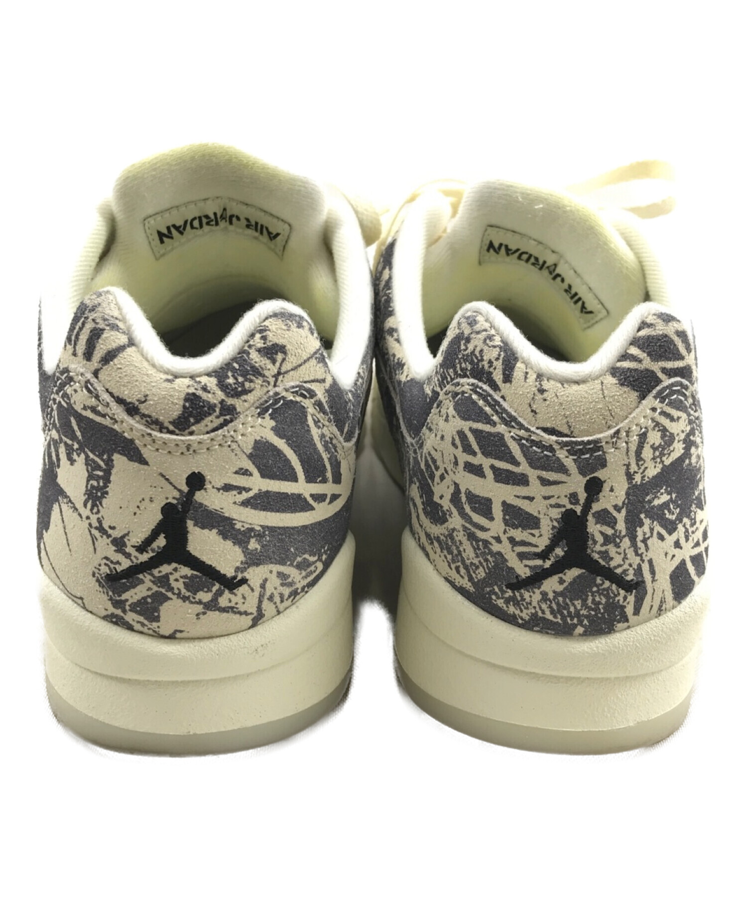 NIKE (ナイキ) AIR JORDAN 5 RETRO LOW COCONUT MILK アイボリー×グレー サイズ:28.5cm