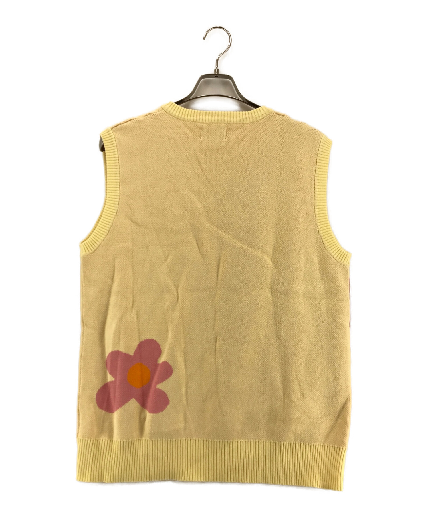 GOLF WANG (ゴルフワン) LE FLEUR SWEATER VEST イエロー サイズ:M