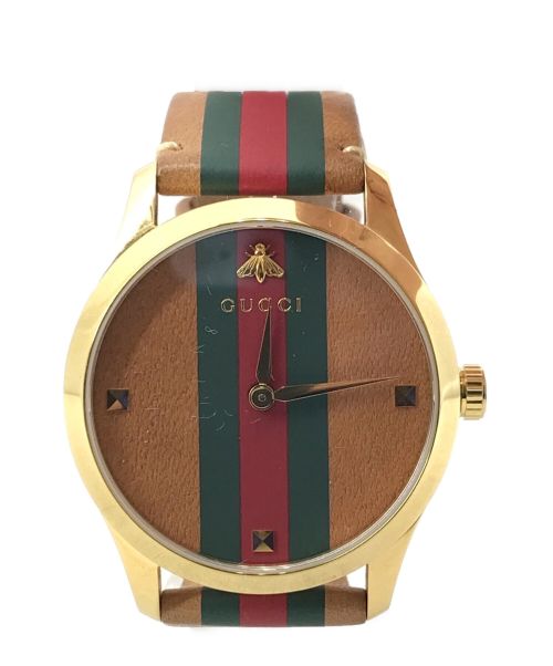 中古・古着通販】GUCCI (グッチ) Gタイムレスウェブストライプ