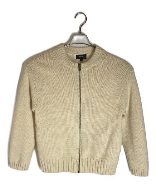 【中古・古着通販】A.P.C. (アー・ペー・セー) ジップニット