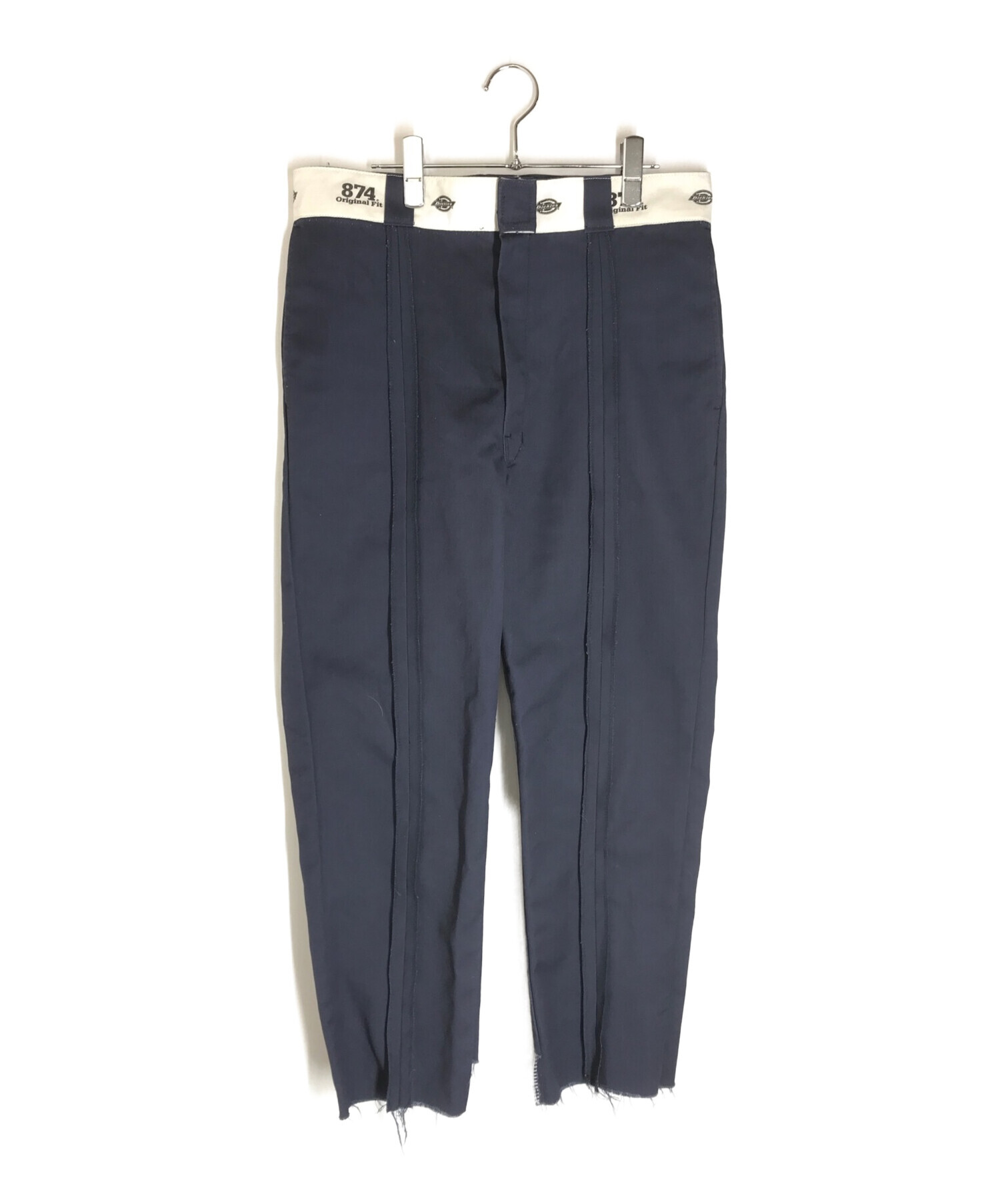 Dickies×BOWWOW (ディッキーズ×バウワウ) INSIDE OUT WORK TROUSER ネイビー サイズ:M