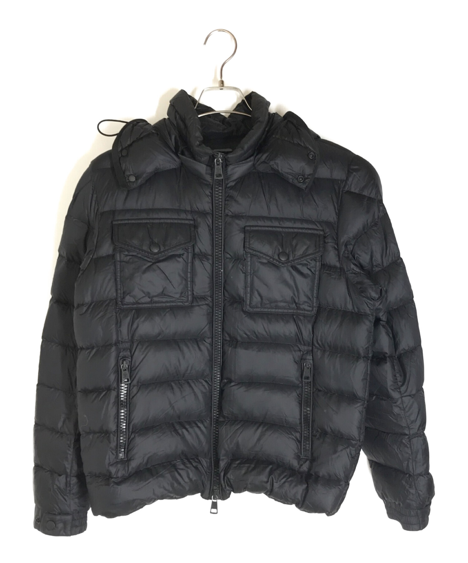 MONCLER (モンクレール) EDWARDダウンジャケット ブラック サイズ:1