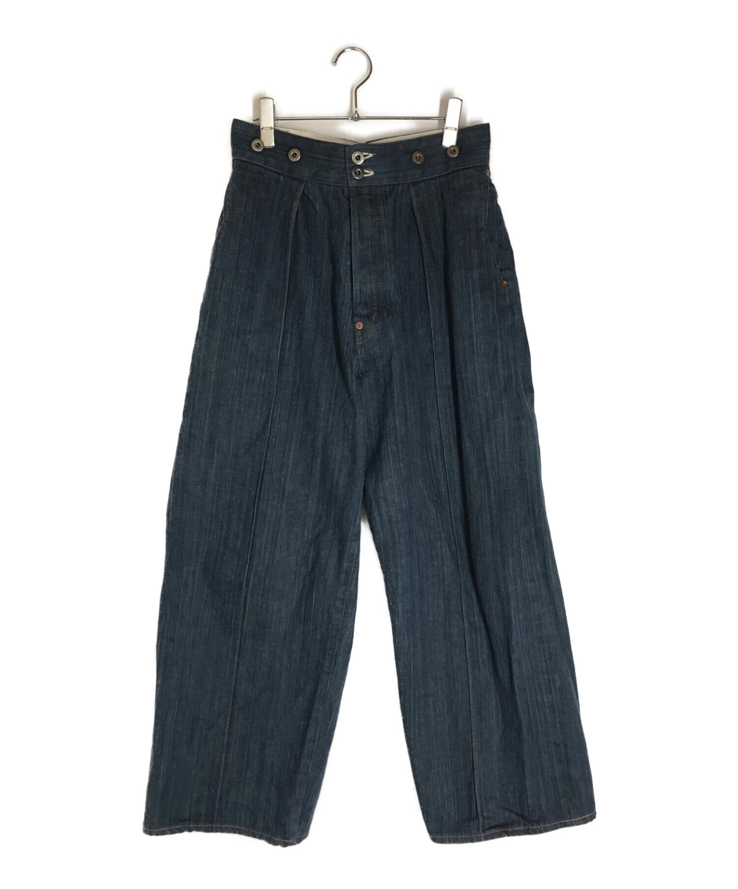 TOM WORKS (トムワークス) FARMERS BUGGY PANTS インディゴ サイズ:30-32