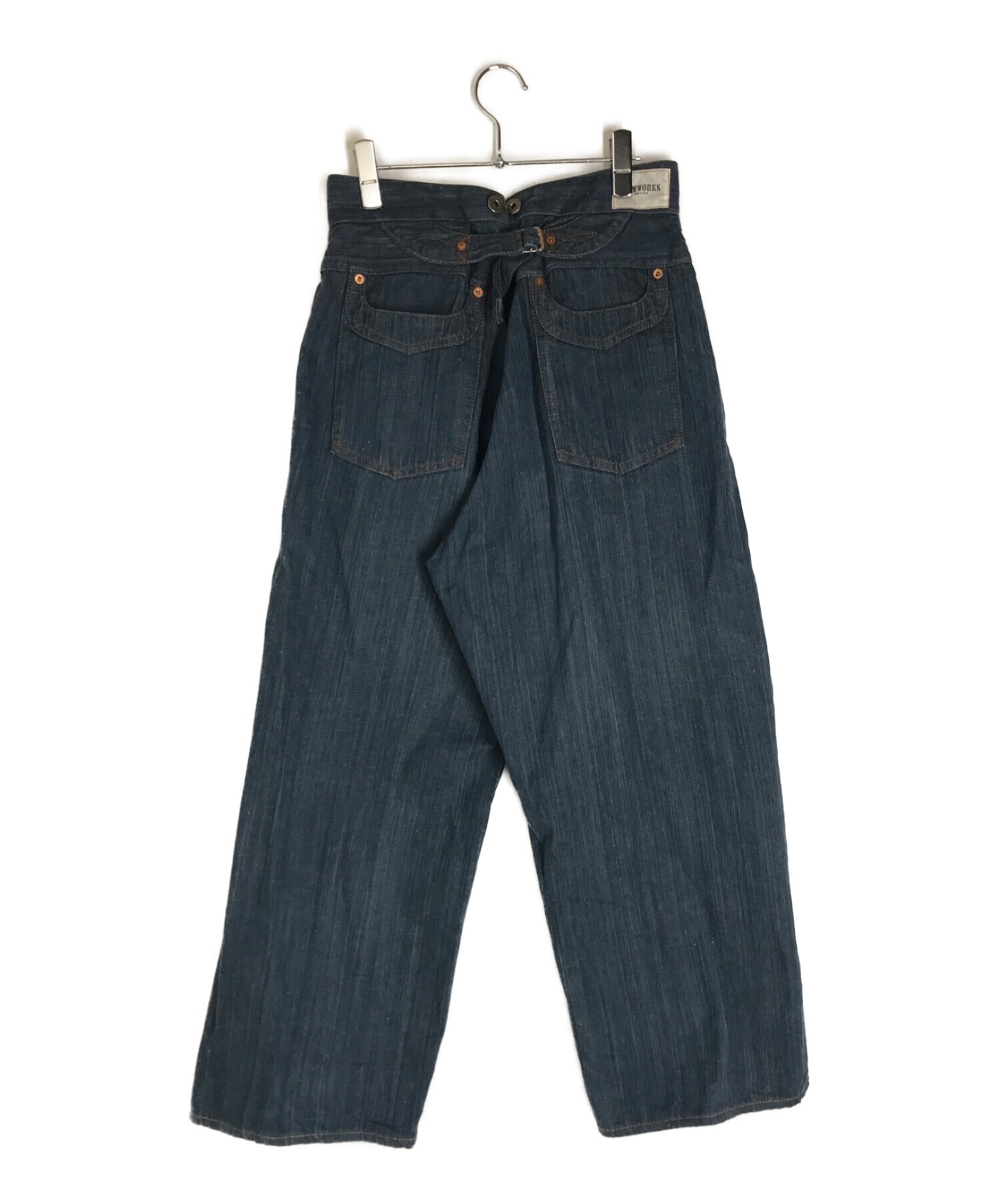 TOM WORKS (トムワークス) FARMERS BUGGY PANTS インディゴ サイズ:30-32