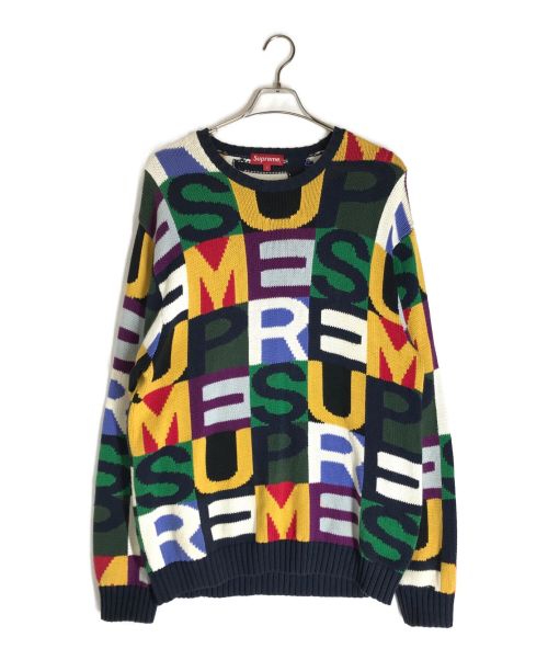 中古・古着通販】SUPREME (シュプリーム) Big Letters Sweater