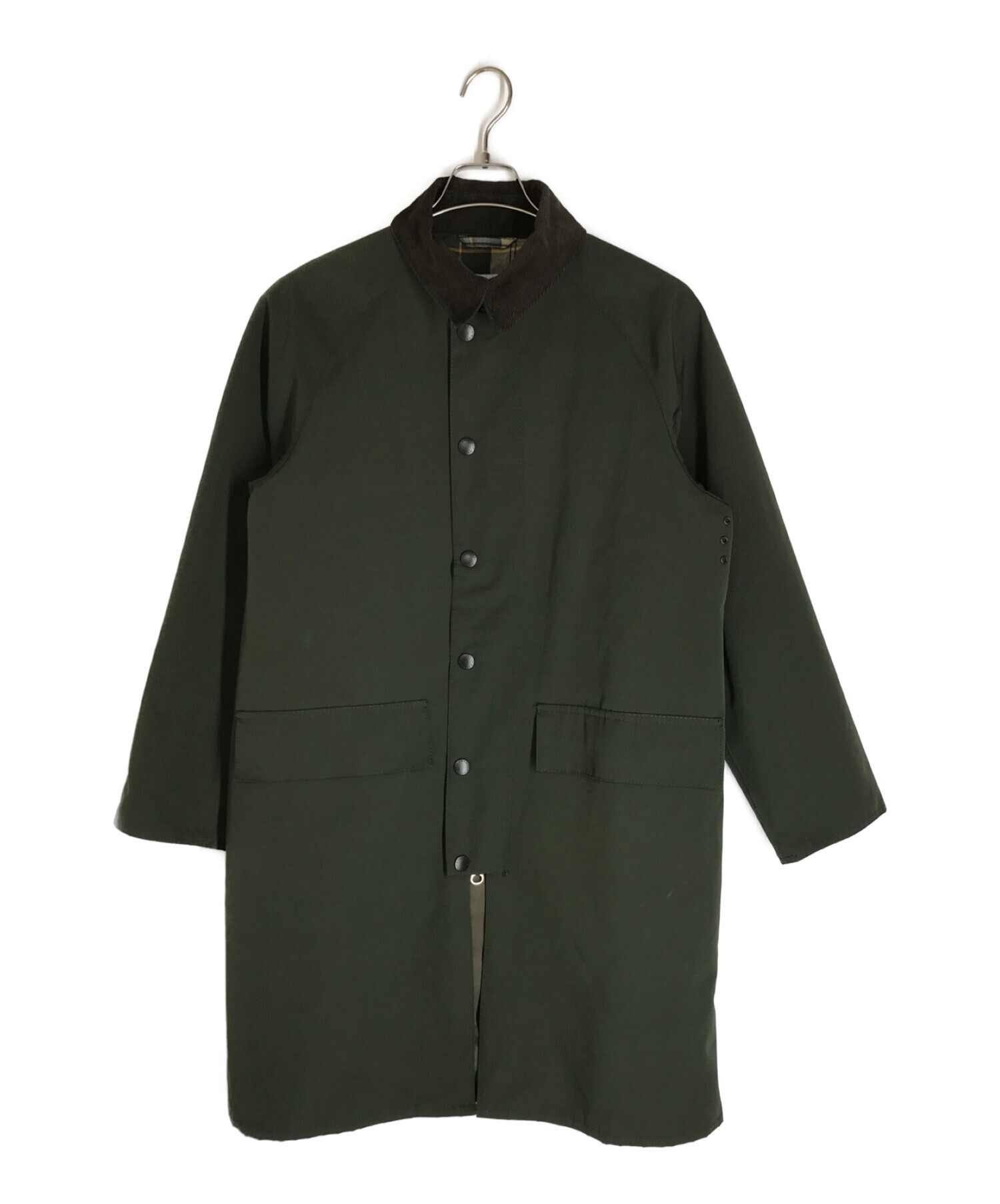 BARBOUR NEW BURGHLEY JACKET バブアー カーキ-