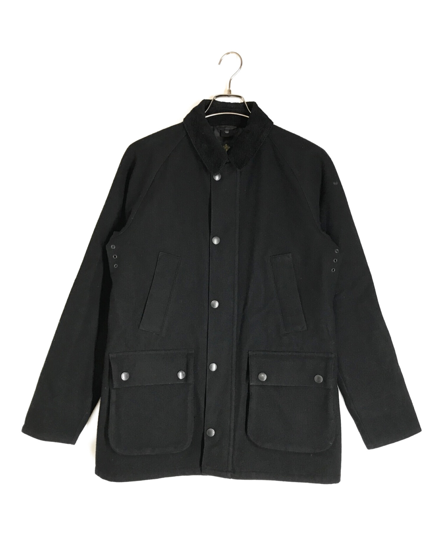 Barbour (バブアー) SL BEDALE BONDED WOOL ブラック サイズ:38