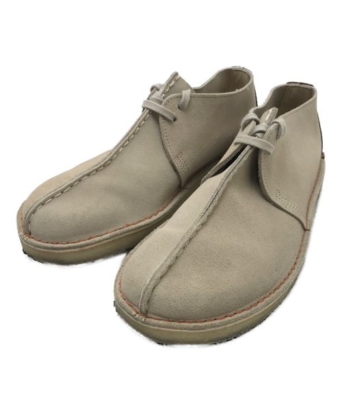 【中古・古着通販】CLARKS (クラークス) デザートブーツ グレー