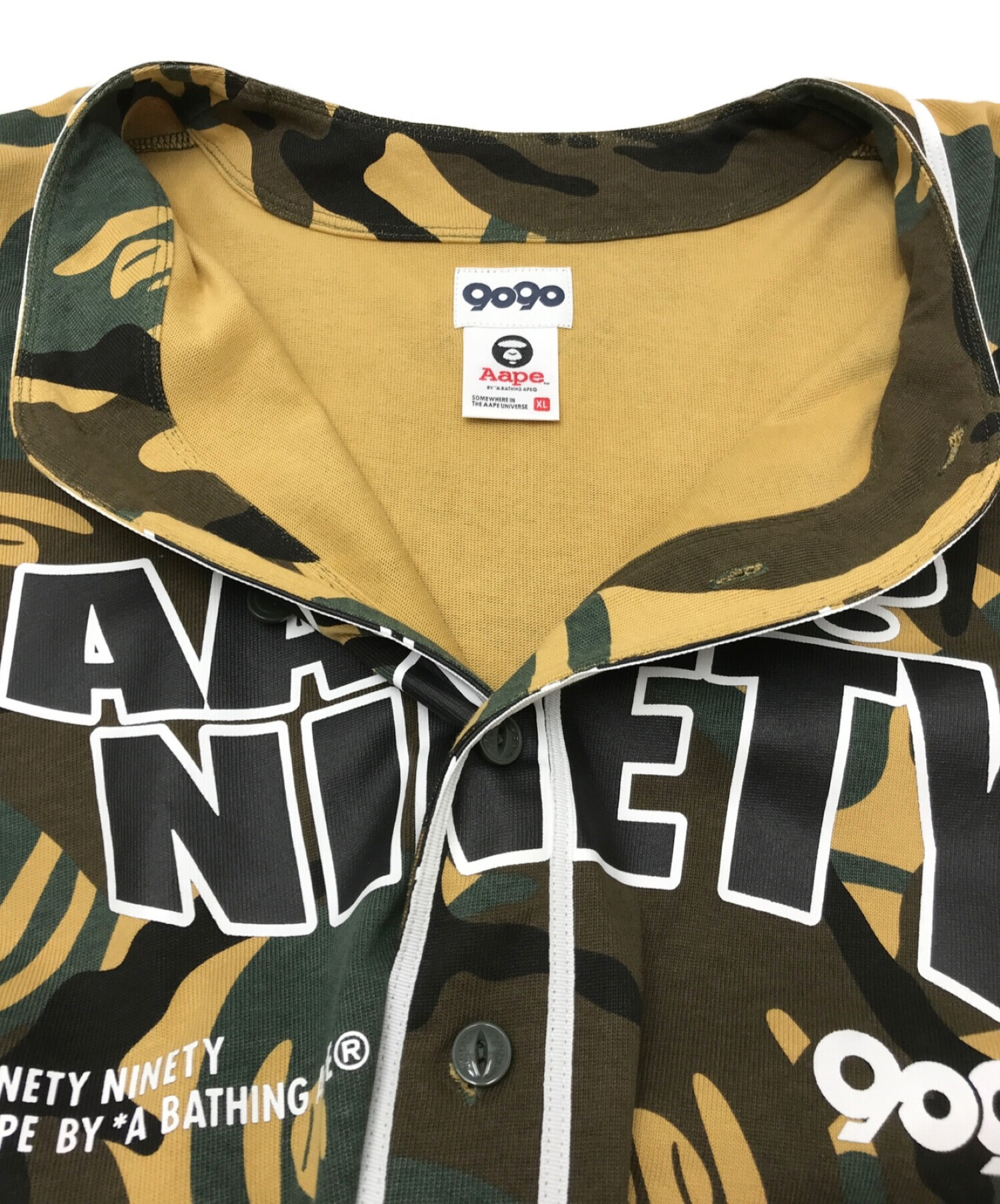 中古・古着通販】9090×AAPE BY A BATHING APE (ナインティナインティ