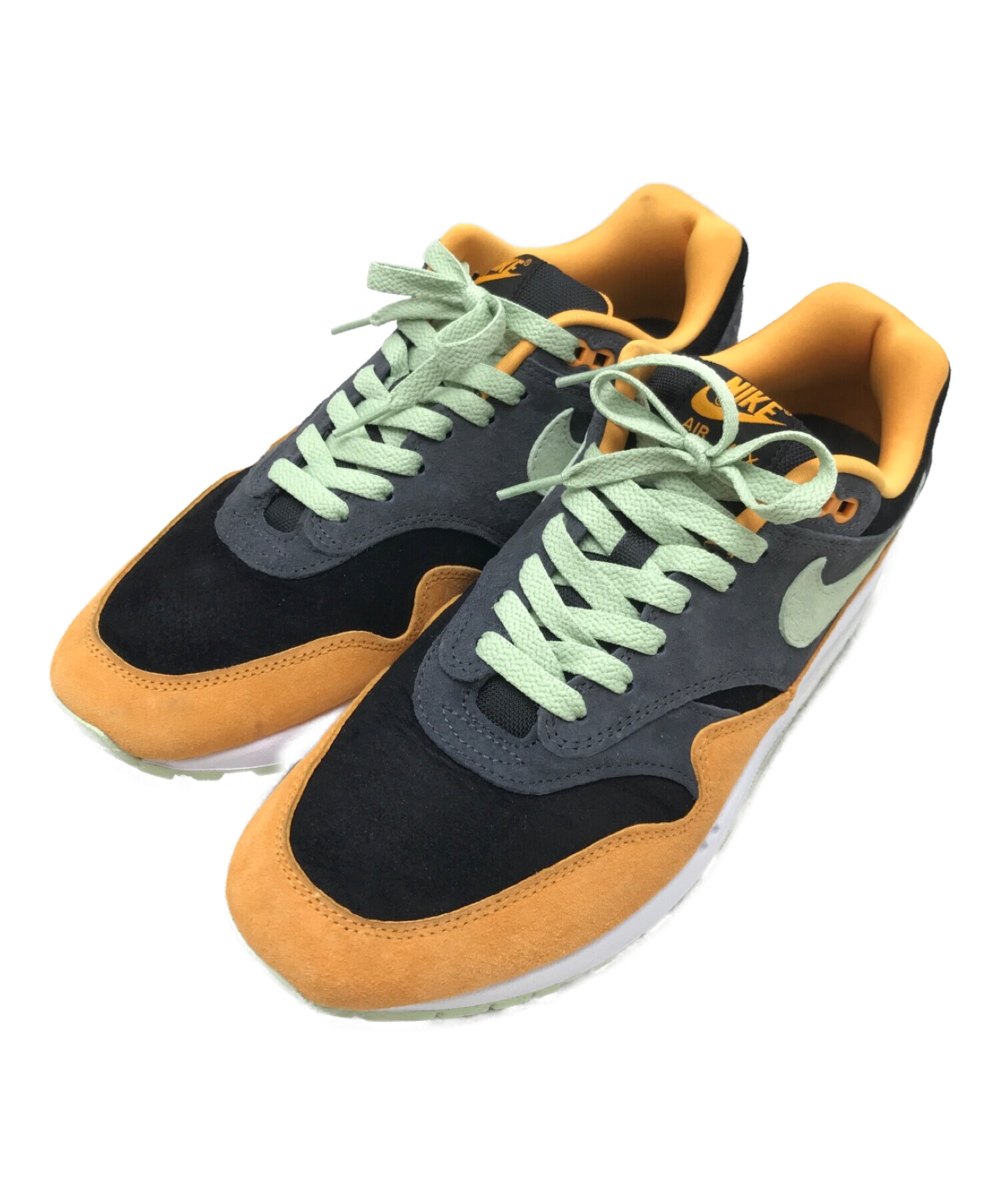 中古・古着通販】NIKE (ナイキ) ローカットスニーカー オレンジ×グレー