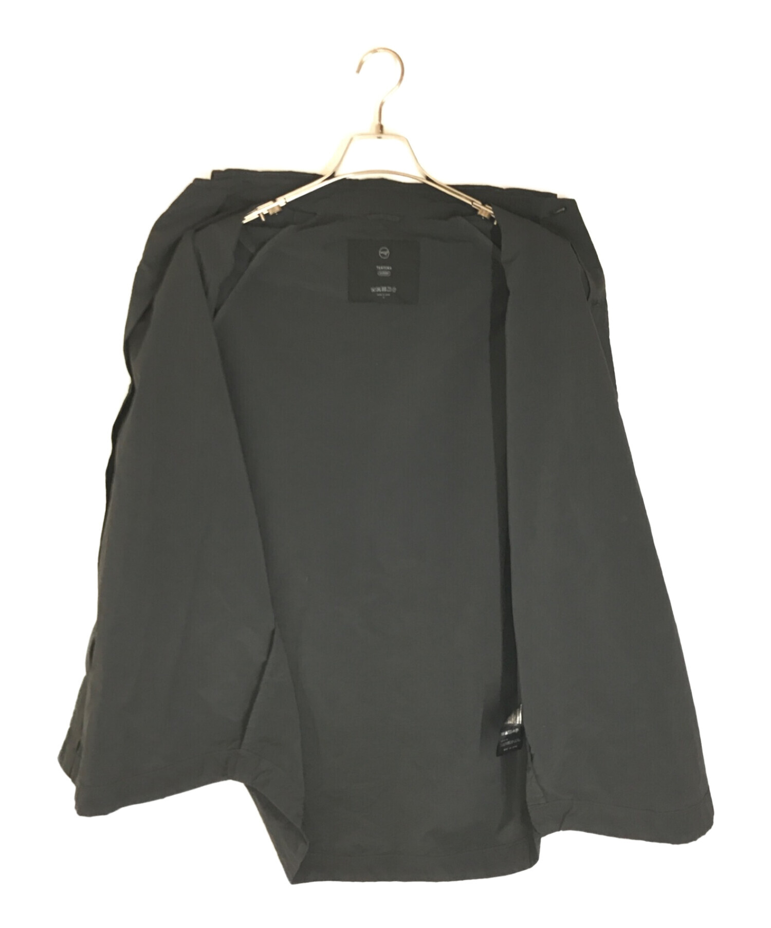teatora (テアトラ) パッカブルカートリッジシャツ ブラック サイズ:・（S～M）相当（下記参照）