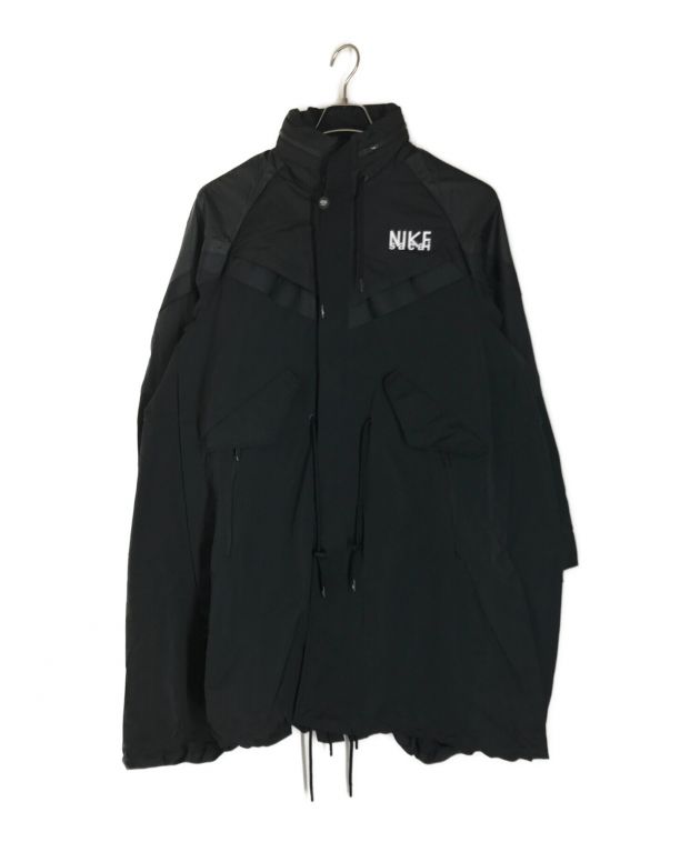 中古・古着通販】NIKE×sacai (ナイキ×サカイ) コラボトレンチジャケット ブラック サイズ:S｜ブランド・古着通販  トレファク公式【TREFAC FASHION】スマホサイト