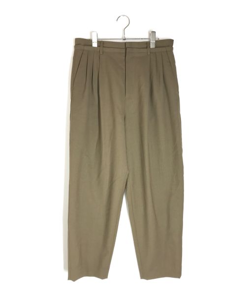 中古・古着通販】QUWAGI (クワギ) QG 3P Tapered Pants ベージュ