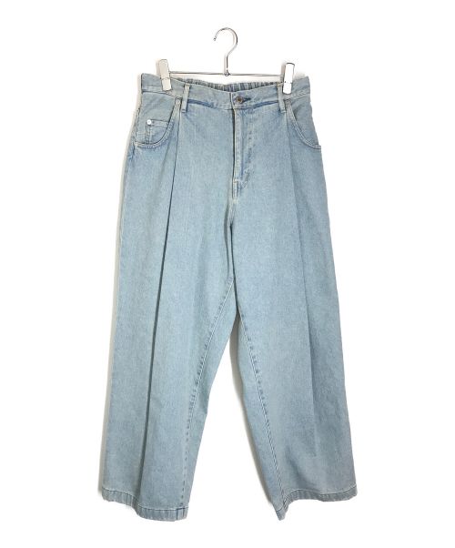 中古・古着通販】NEON SIGN (ネオンサイン) WIDE DENIM SLACKS