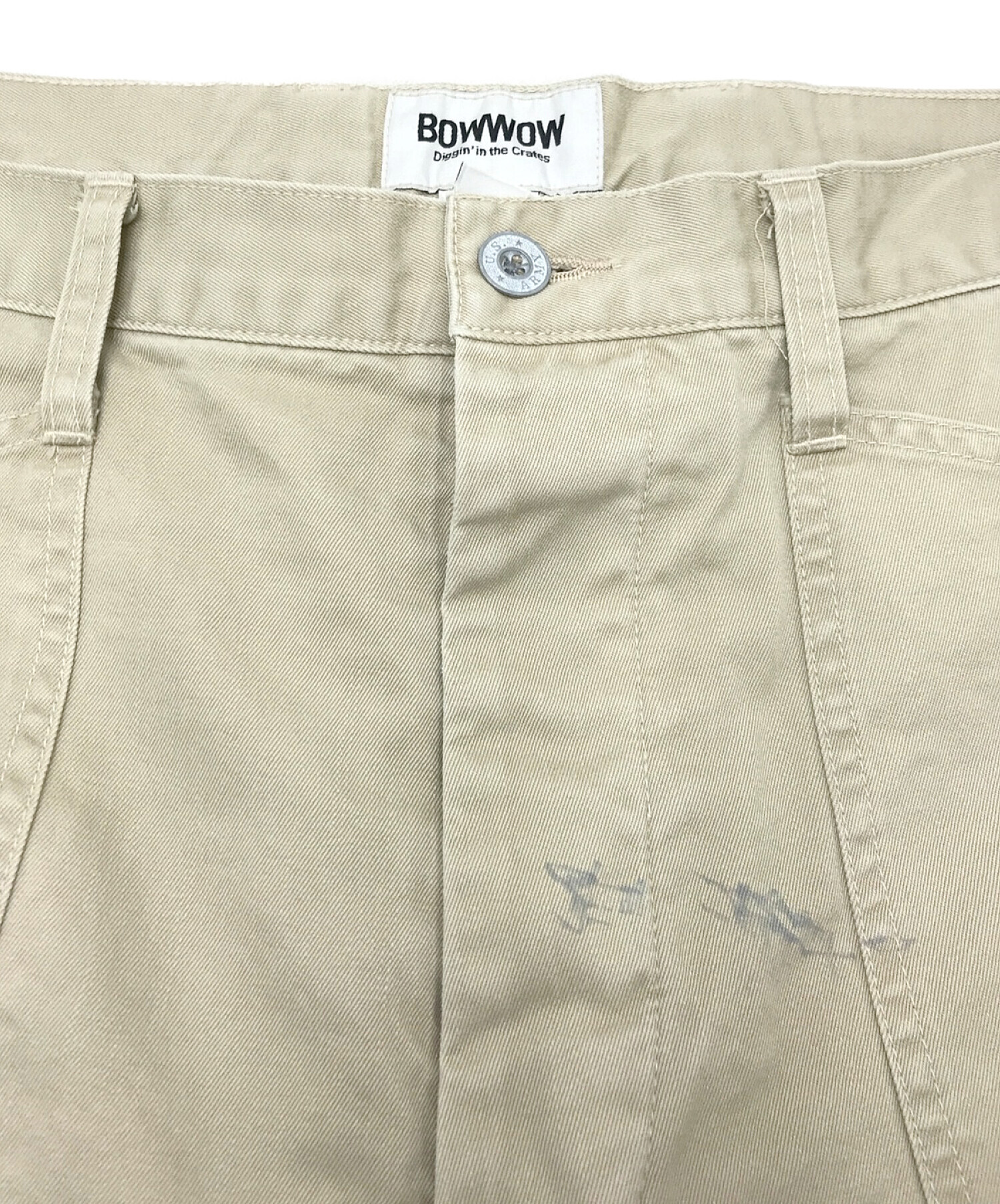 中古・古着通販】BOWWOW (バウワウ) U.S.ARMY CHINO TROUSERS DUSTY