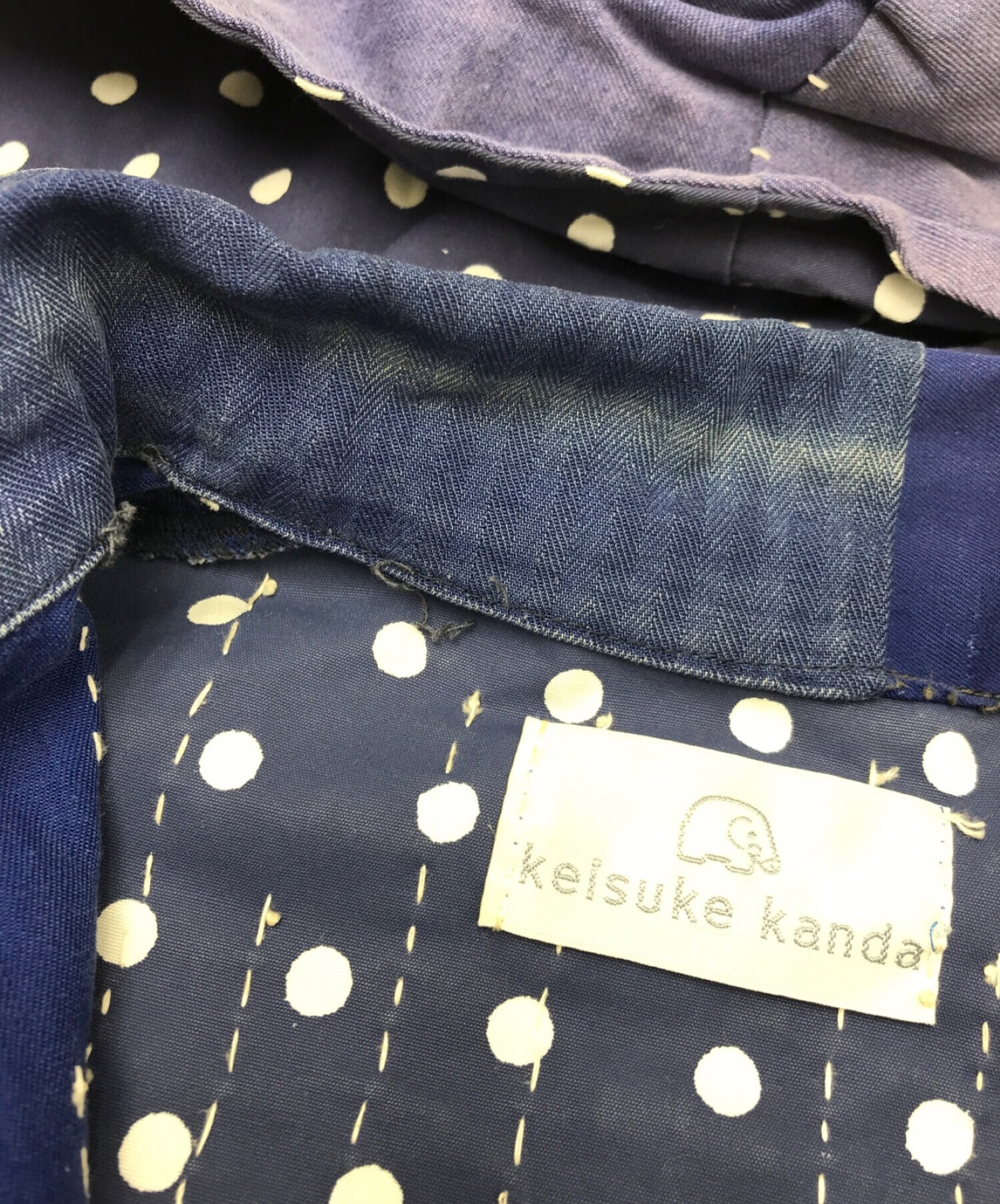 中古・古着通販】keisuke kanda (ケイスケカンダ) 手縫いパッチワーク