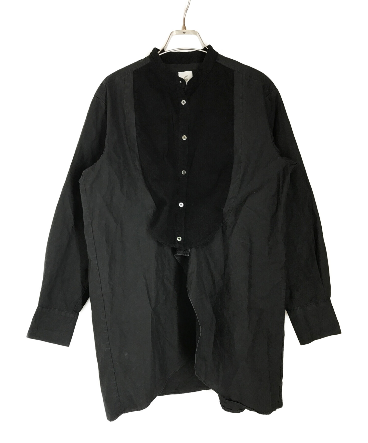 6(ROKU) BEAUTY&YOUTH (ロク ビューティーアンドユース) COTTON DRESS SHIRT ブラック サイズ:36