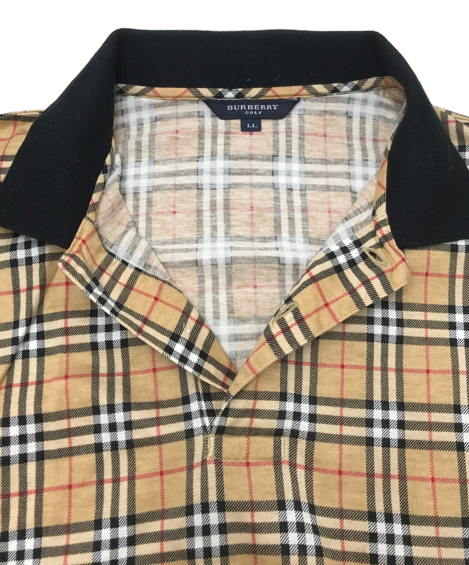 中古・古着通販】BURBERRY GOLF (バーバリーゴルフ) ノヴァチェック柄