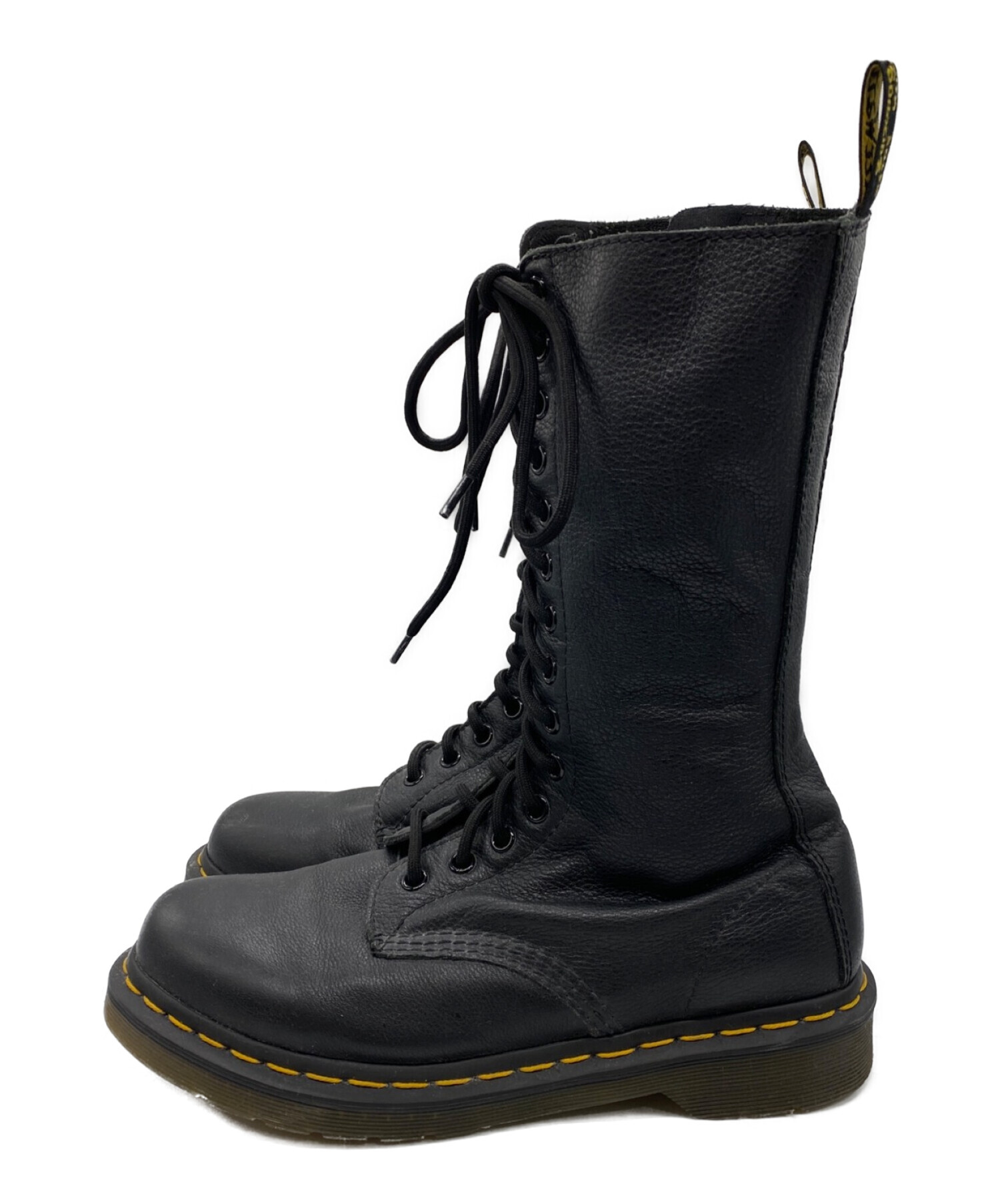 Dr.Martens (ドクターマーチン) ロングブーツ ブラック サイズ:UK6