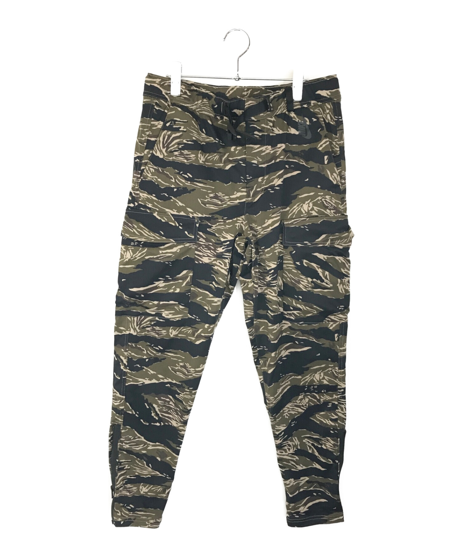 NikeLab (ナイキラボ) Tiger Camo Pant ブラック×カーキ サイズ:S