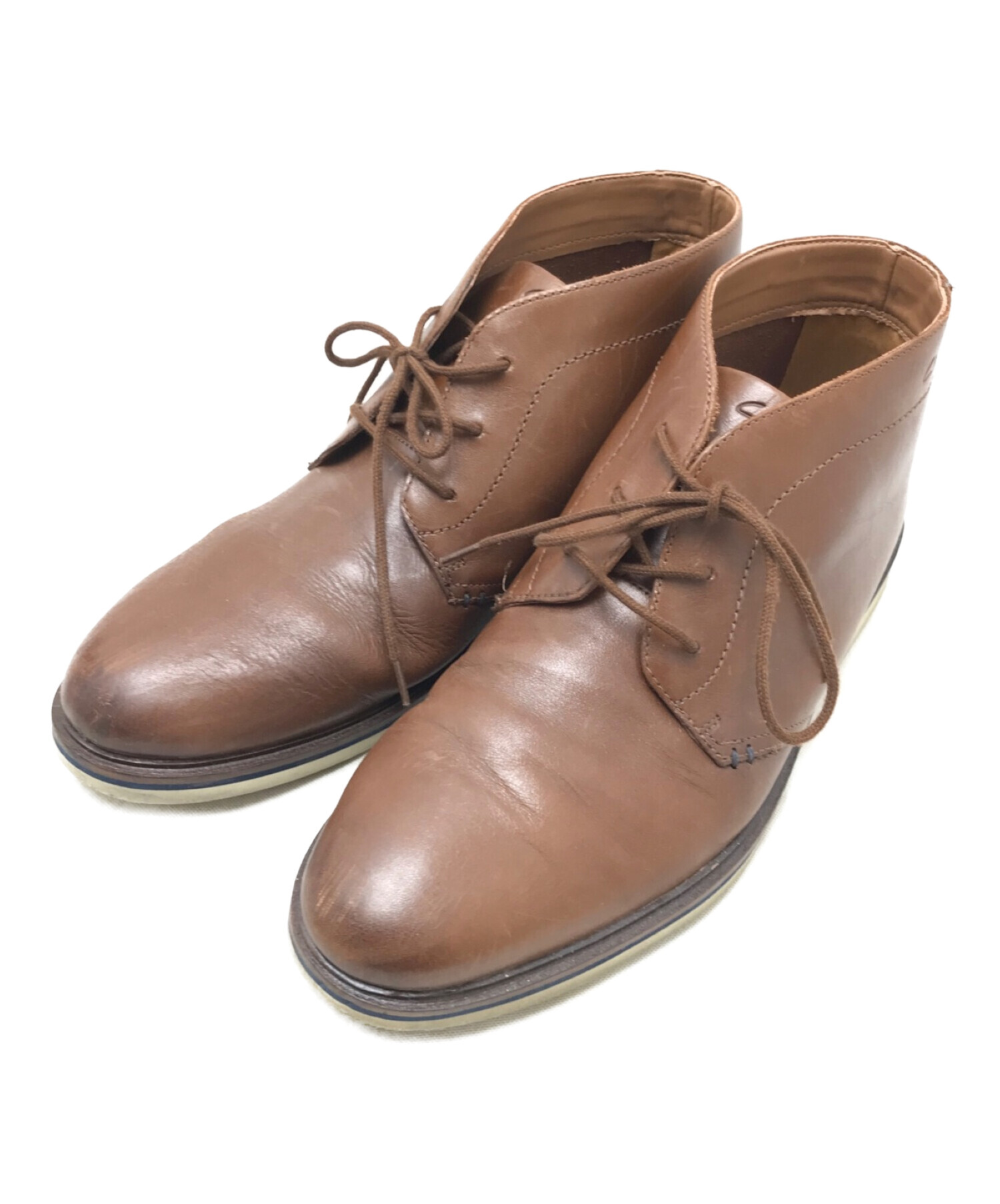 中古・古着通販】CLARKS (クラークス) ワラビー ブラウン サイズ:27.5