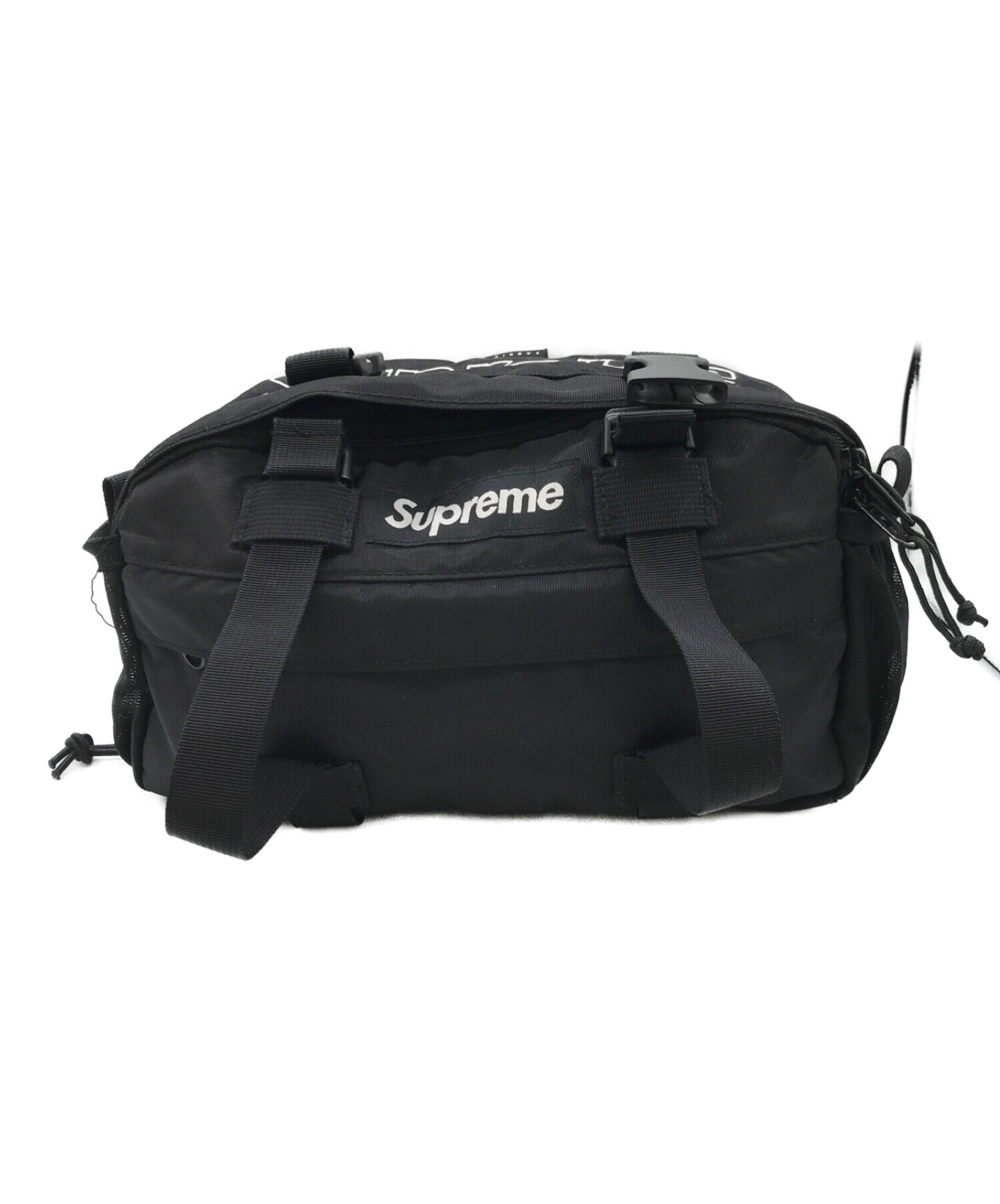 中古・古着通販】SUPREME (シュプリーム) Waist Bag ブラック