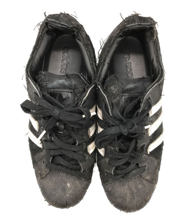 adidas (アディダス) Superstar Patchwork Core Black ブラック サイズ:27.0