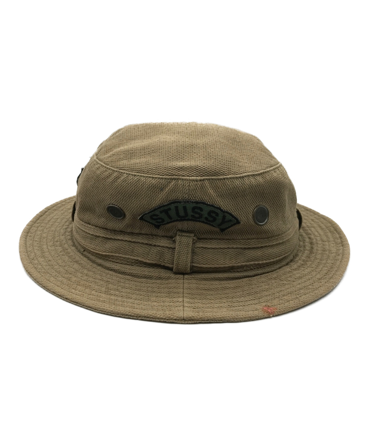 中古・古着通販】stussy hats (ステューシー) 90'sミリタリーハット カーキ｜ブランド・古着通販 トレファク公式【TREFAC  FASHION】スマホサイト