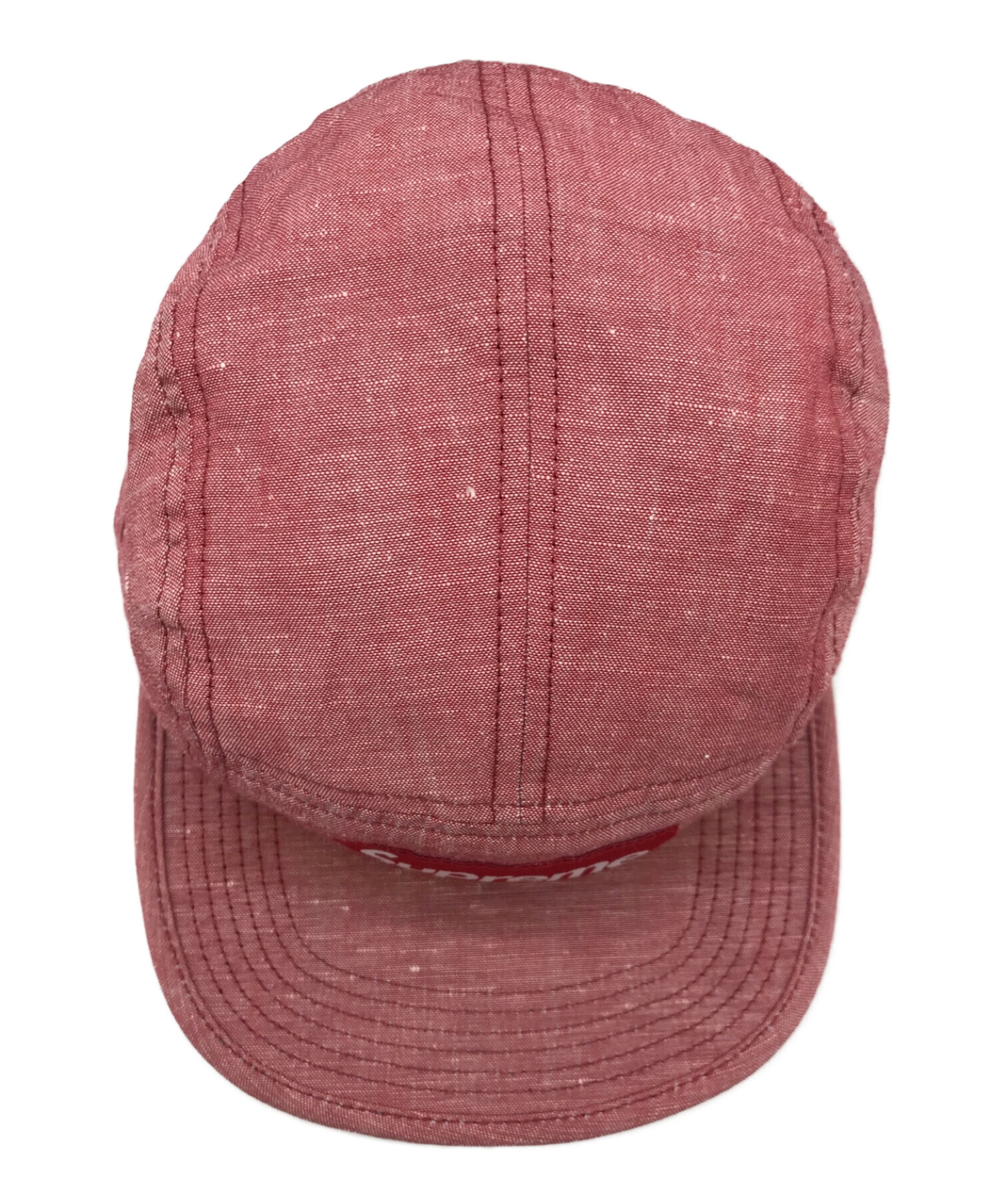 SUPREME (シュプリーム) jacquard box logo camp cap ピンク