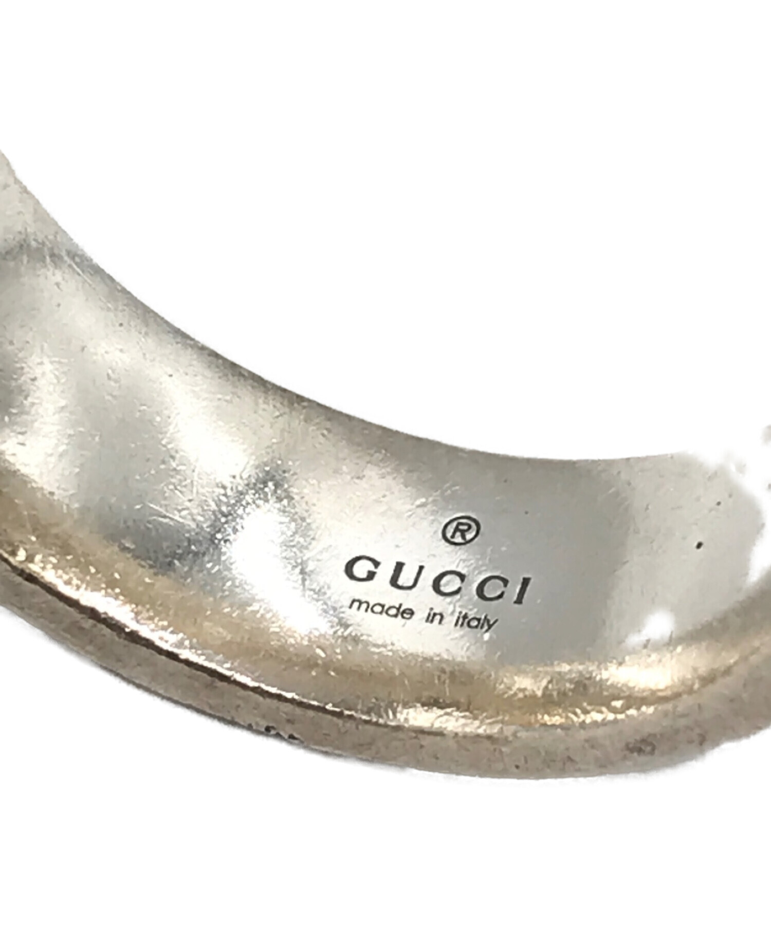 中古・古着通販】GUCCI (グッチ) ダブルGリング サイズ:21（下記号数