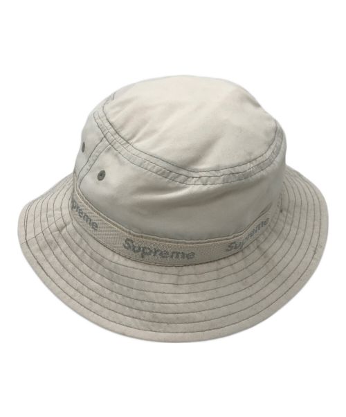 中古・古着通販】SUPREME (シュプリーム) 22AW Webbing Crusher ウェビング クラッシャー バケットハット ホワイト  サイズ:M-L｜ブランド・古着通販 トレファク公式【TREFAC FASHION】スマホサイト