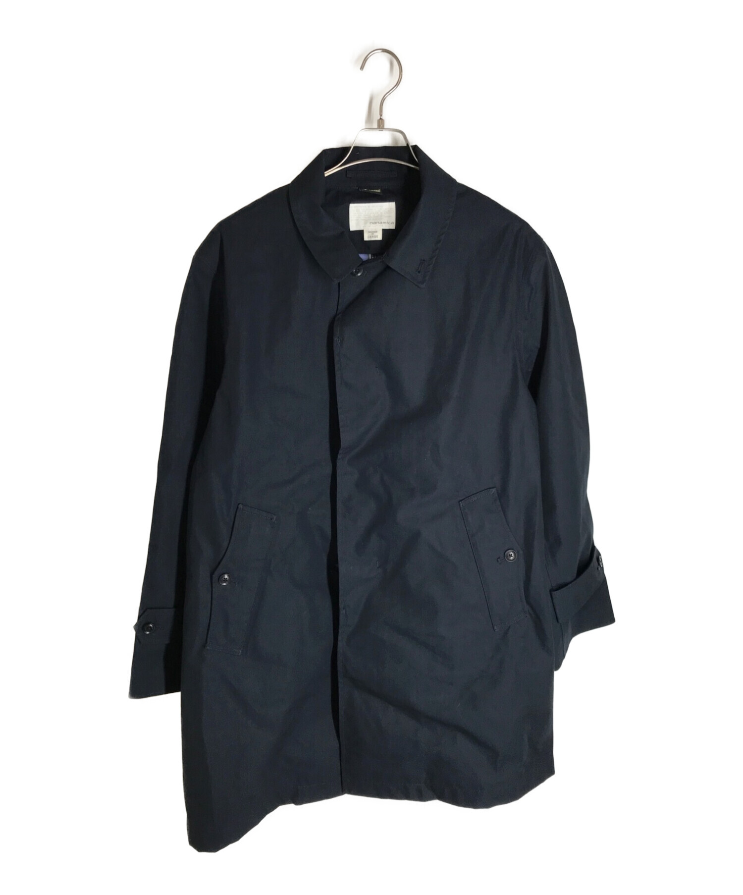 中古・古着通販】nanamica (ナナミカ) Soutien Collar Coat ネイビー