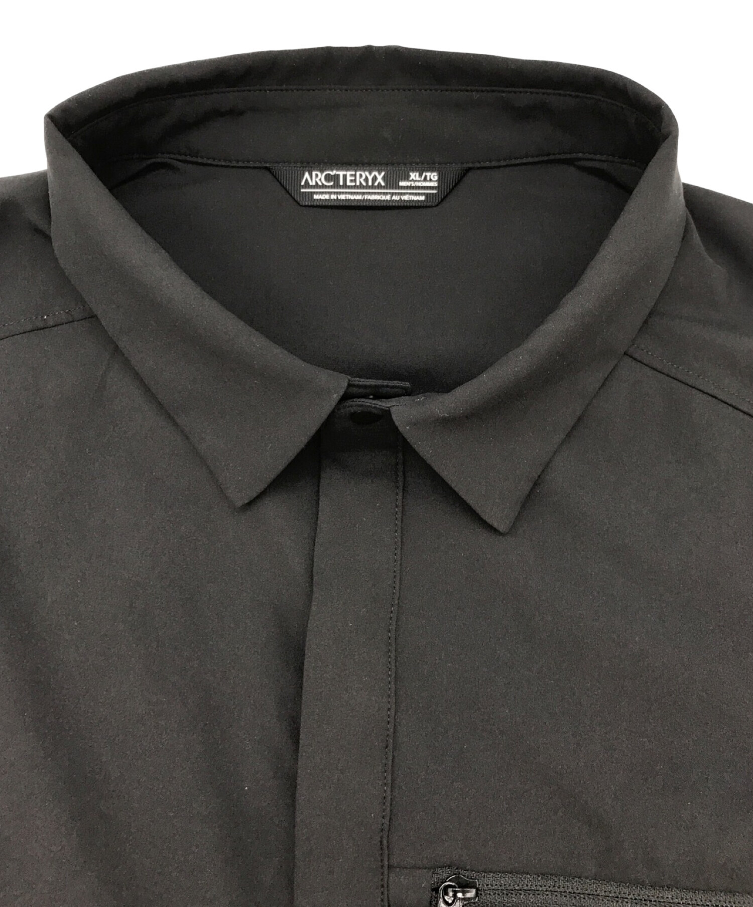 ARC'TERYX (アークテリクス) ショートスリーブテックシャツ ブラック サイズ:XL