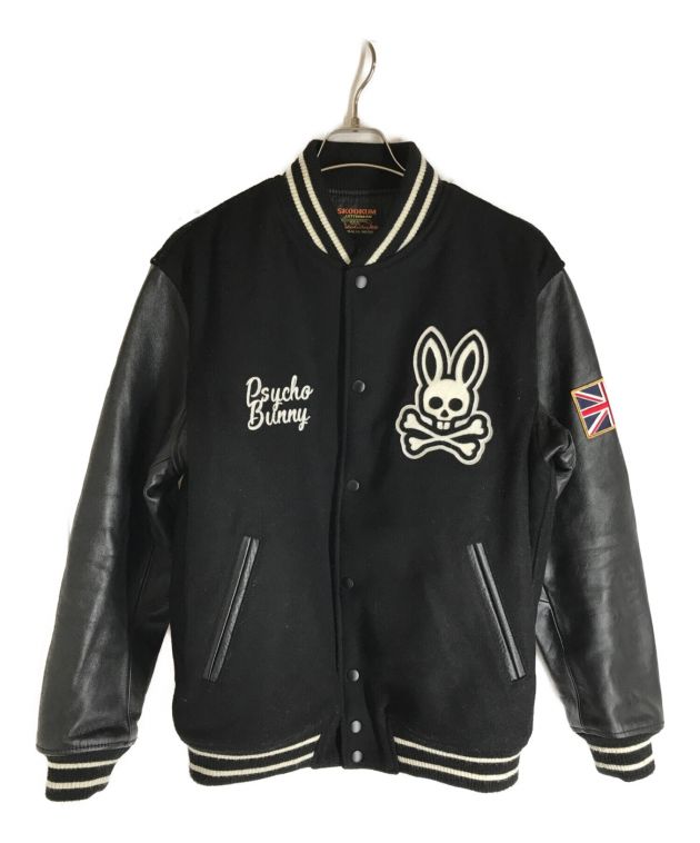 中古・古着通販】skookum (スクーカム) Psycho Bunny (サイコ バニー) スタジャン ブラック サイズ:L｜ブランド・古着通販  トレファク公式【TREFAC FASHION】スマホサイト