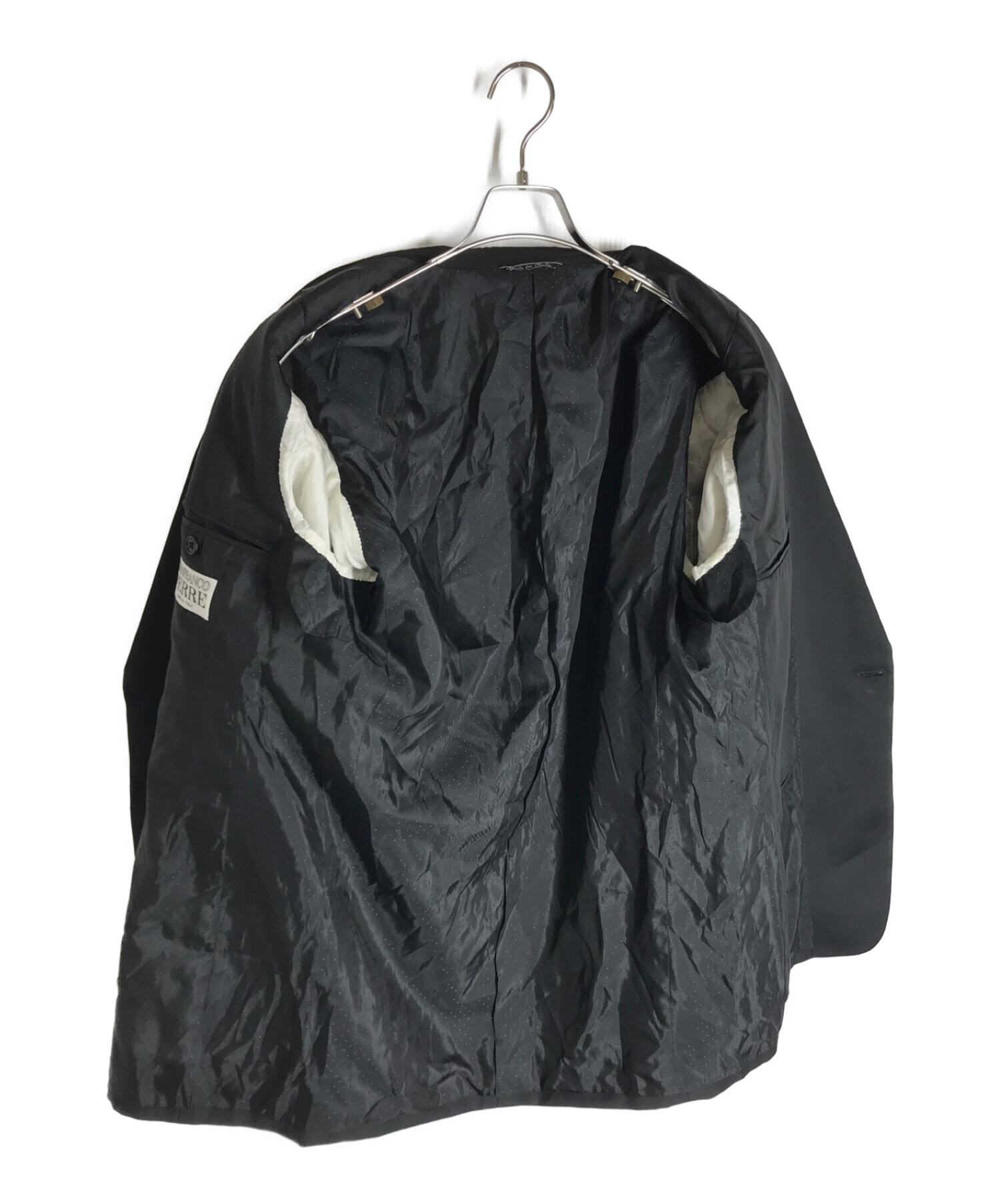 GIANFRANCO FERRE (ジャンフランコフェレ) セットアップスーツ ブラック サイズ:M