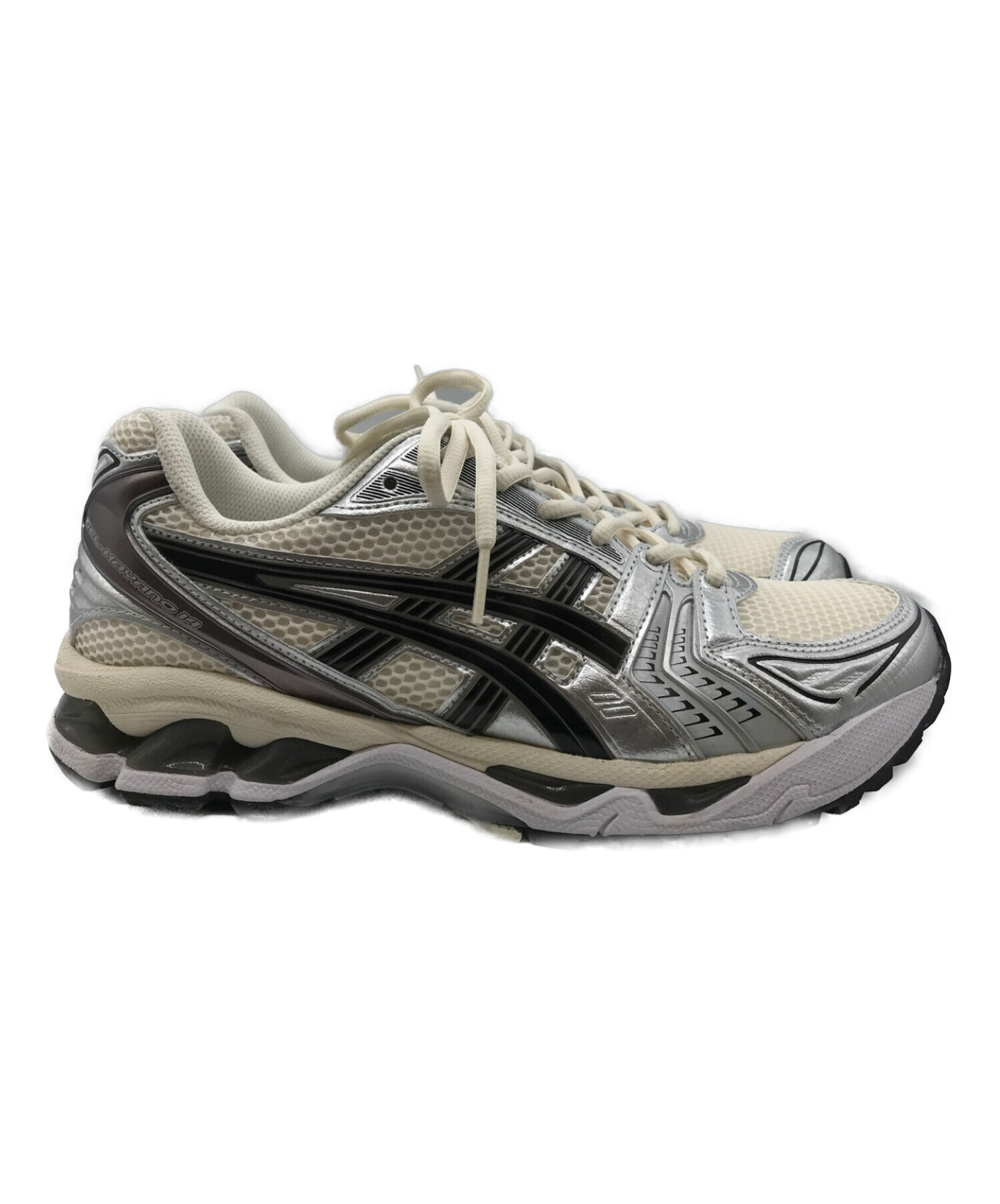 asics (アシックス) Gel-Kayano 14 シルバー×ベージュ サイズ:27.0cm