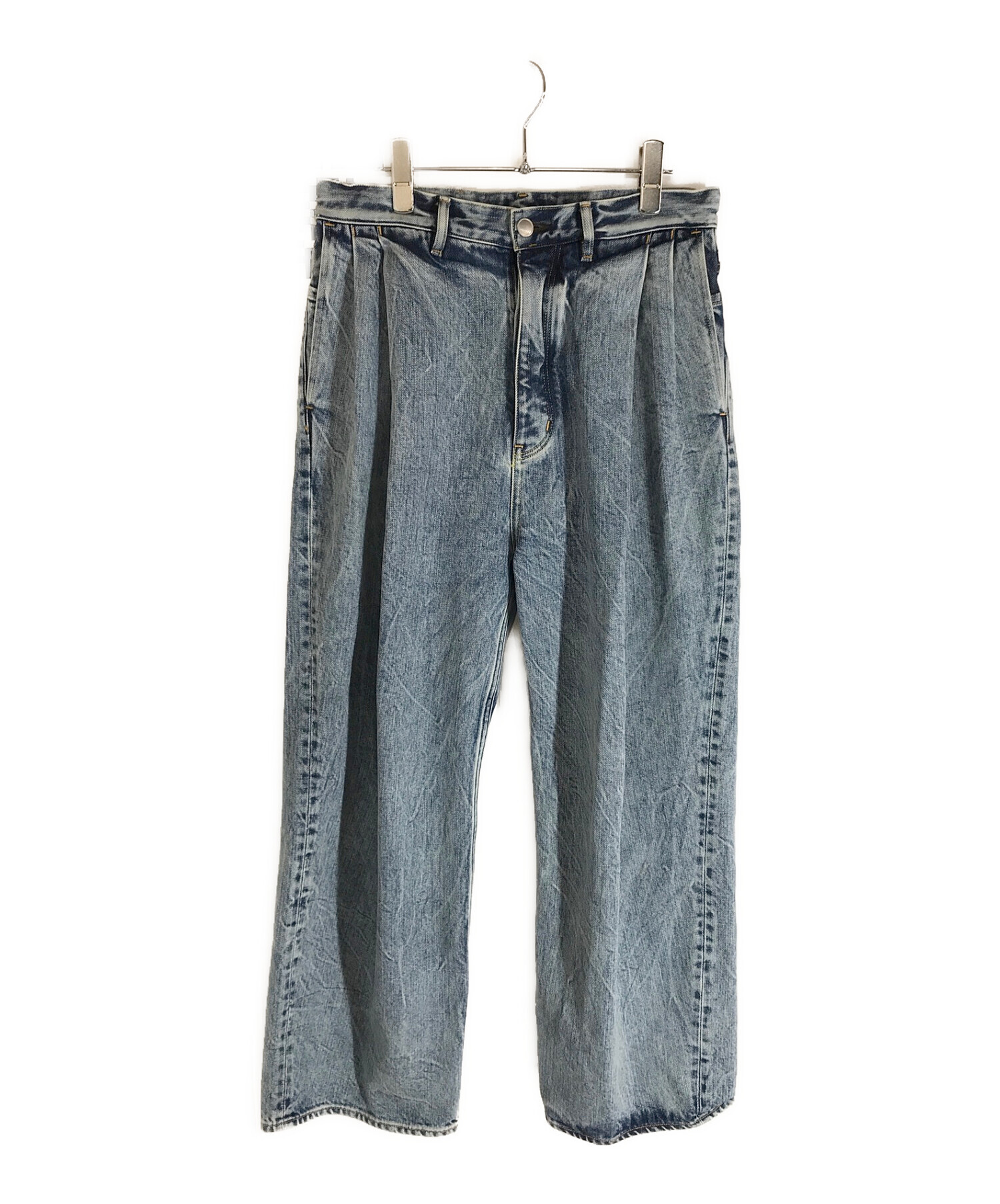 SUBLATIONSSUBLATIONS 2TUCK WIDE DENIM PANTS size1