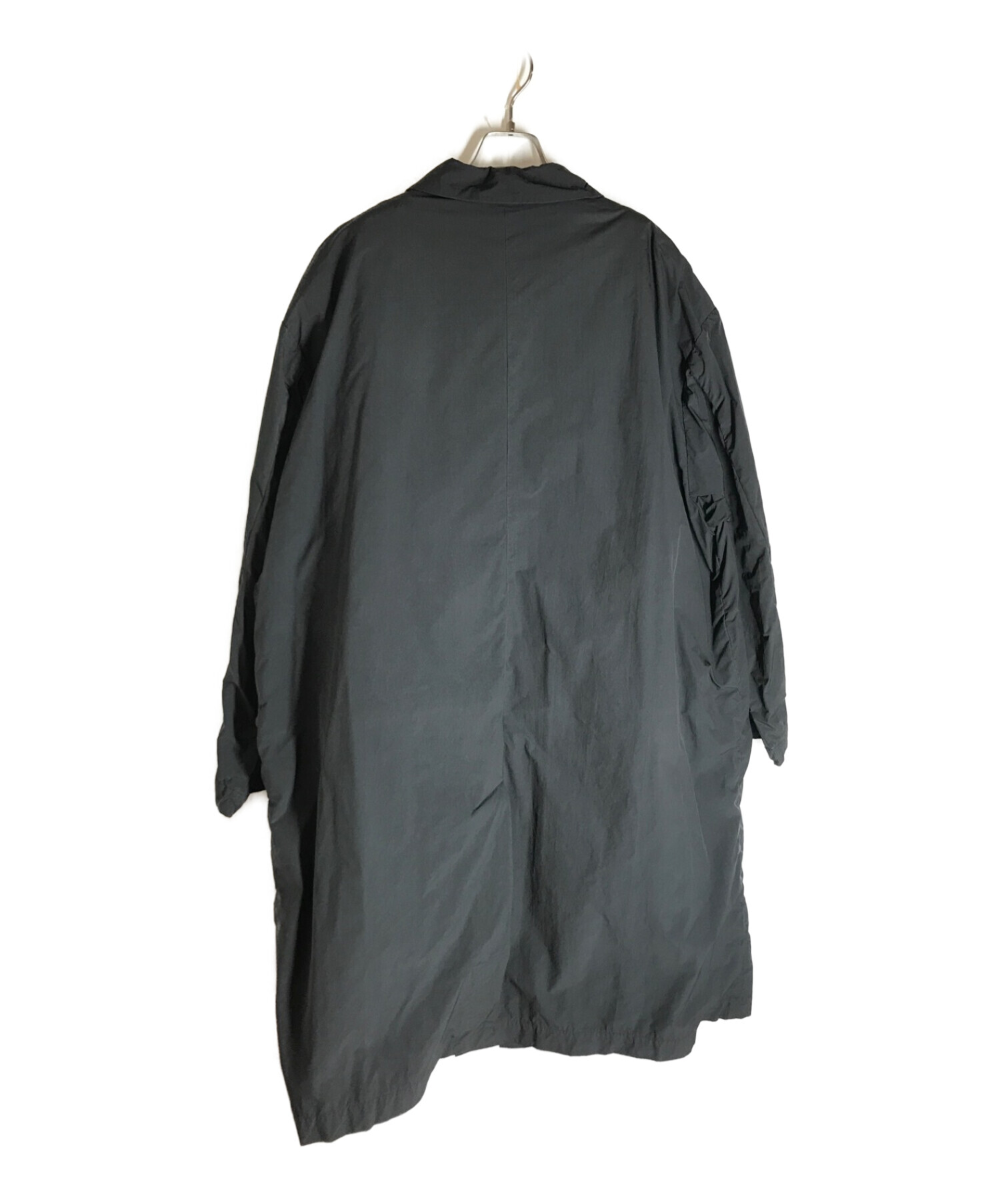 ATON (エイトン) AIR VENTILE BALMACAAN COAT グレー サイズ:06