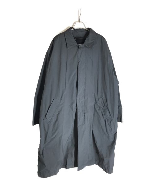 中古・古着通販】ATON (エイトン) AIR VENTILE BALMACAAN COAT グレー