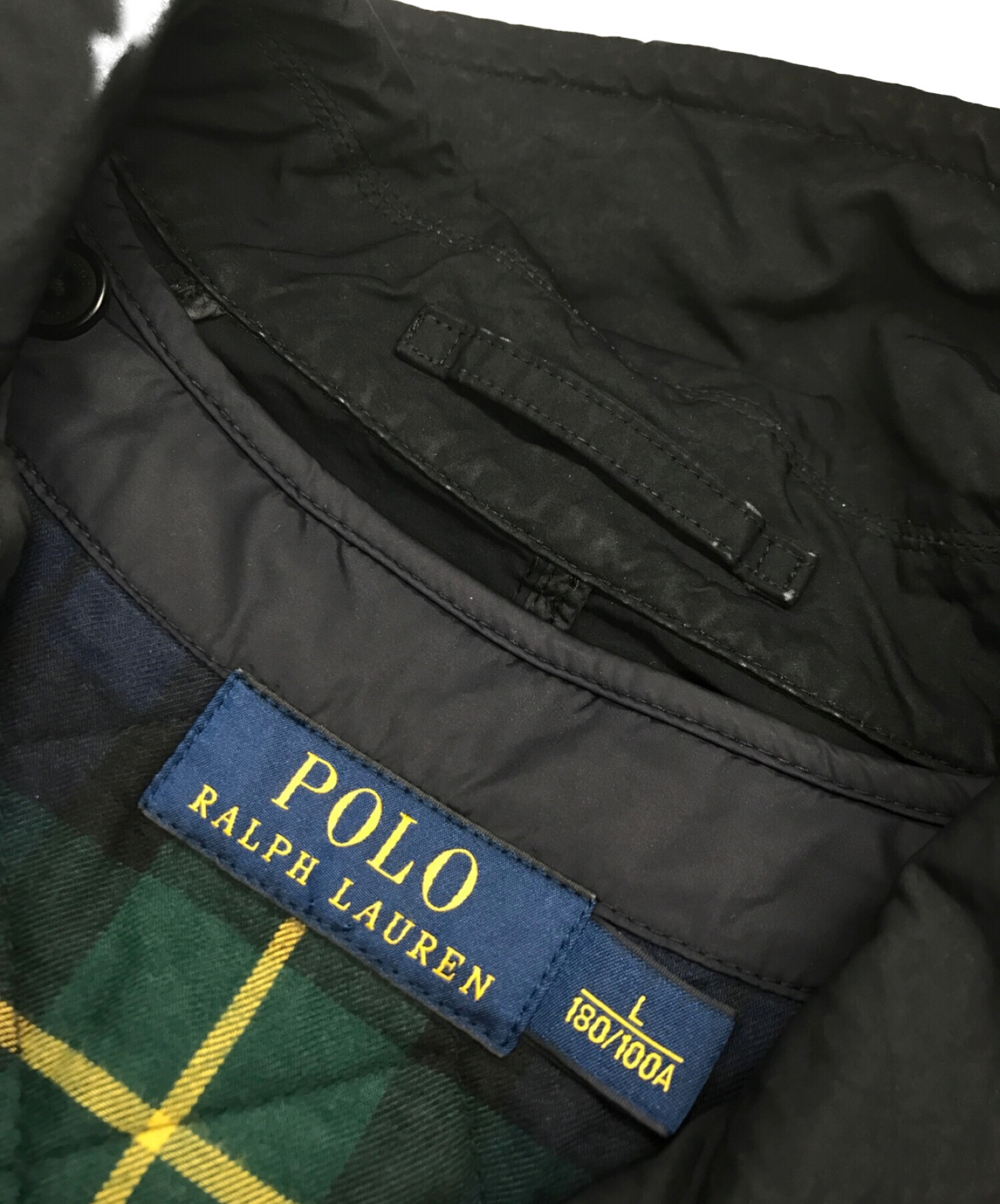 POLO RALPH LAUREN (ポロ・ラルフローレン) ライナー付きステンカラーコート ネイビー サイズ:L