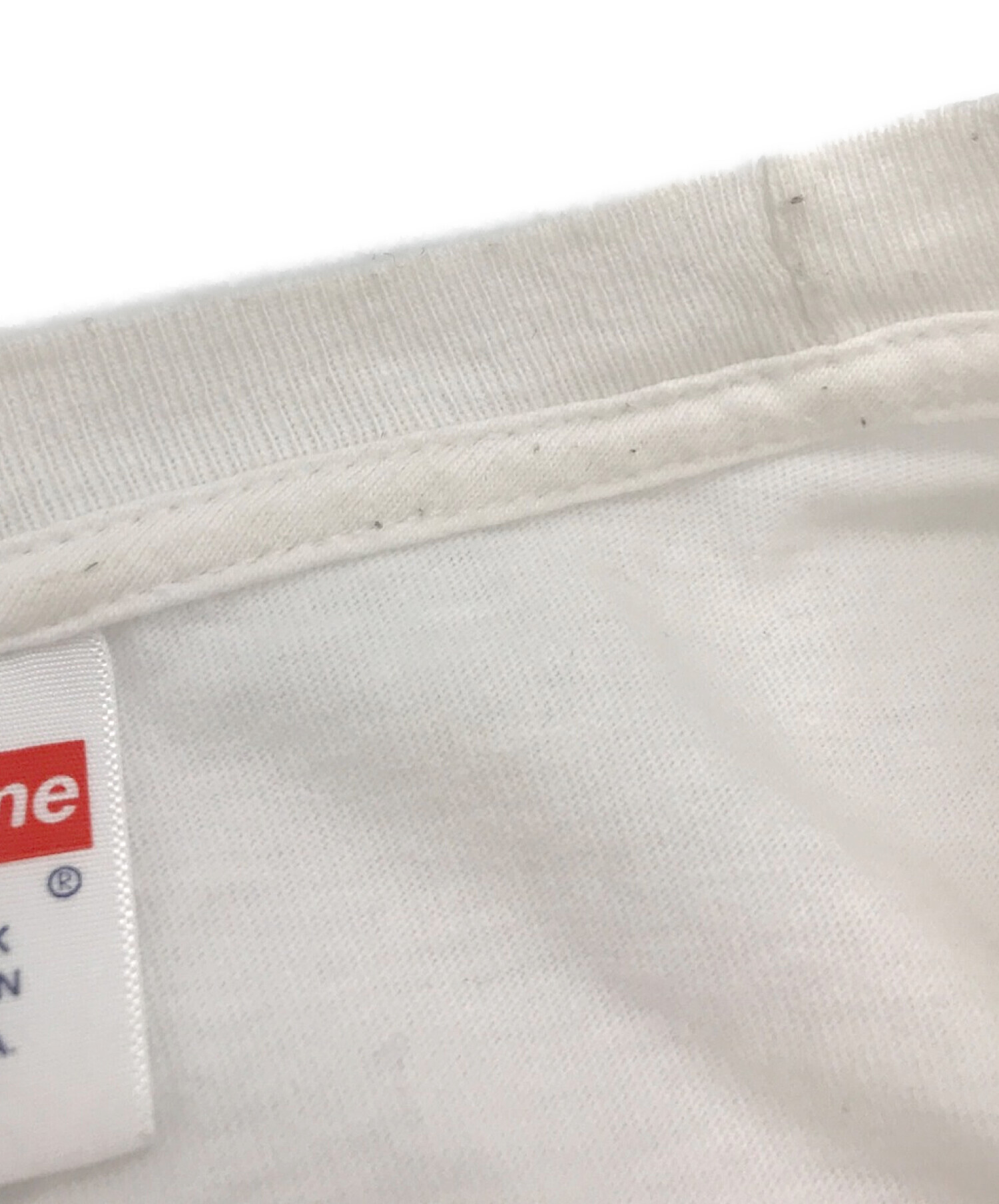 SUPREME×AKIRA (シュプリーム×アキラ) コラボバックプリントTシャツ ホワイト×ブラック サイズ:M