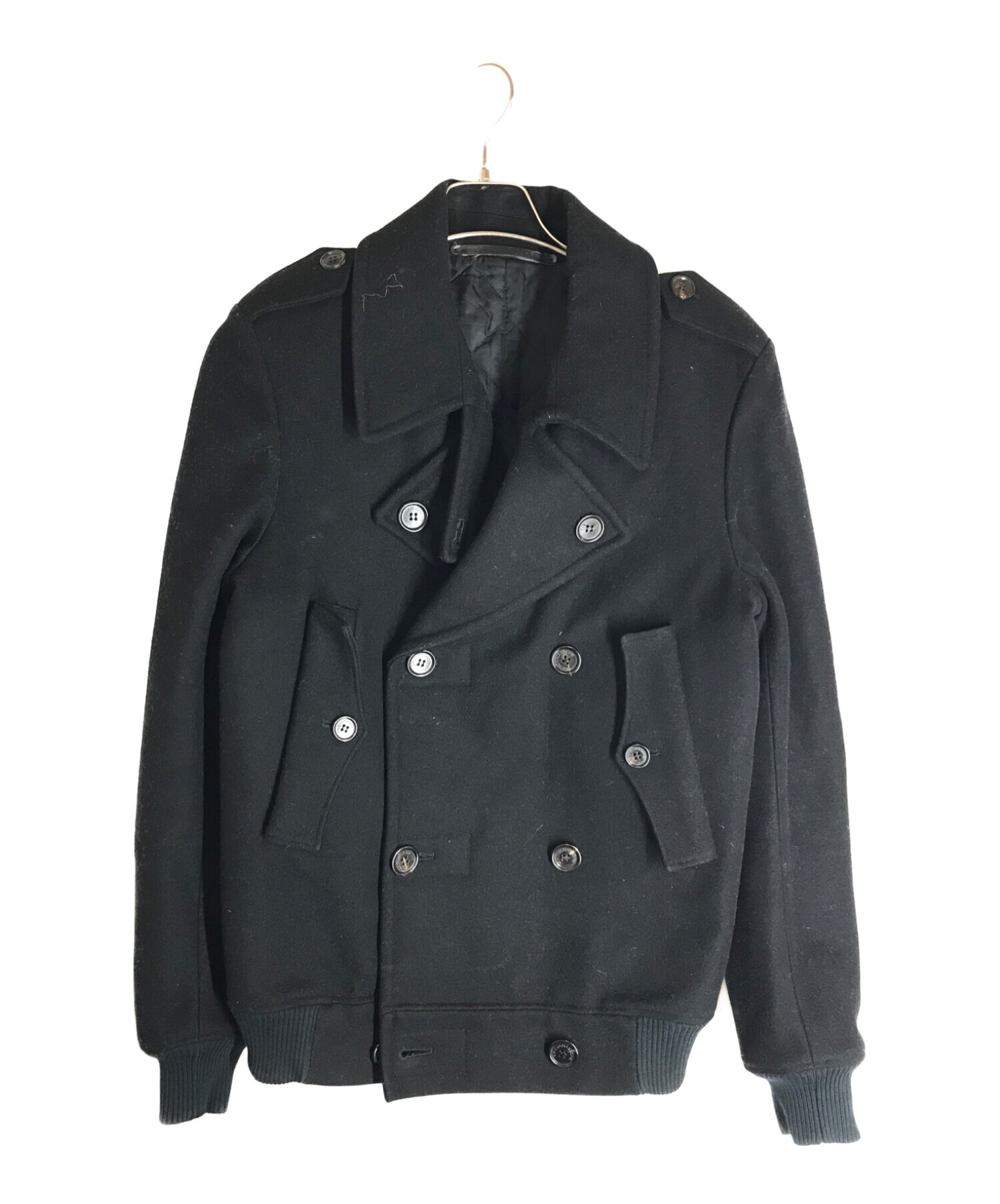 ベルギー製★KRIS VAN ASSCHE ウール テーラードジャケット約74cm袖丈