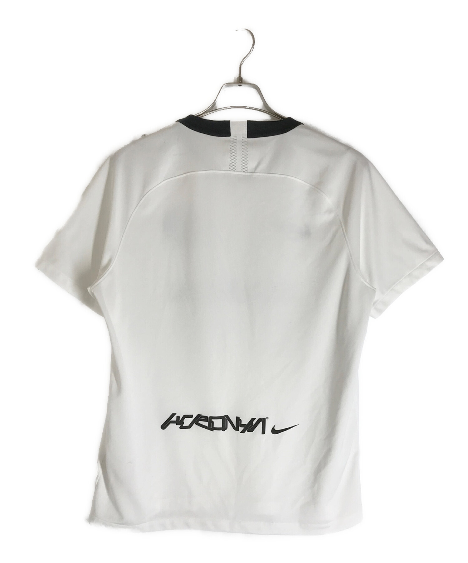 NIKE×ACRONYM (ナイキ×アクロニウム) コラボゲームシャツ ブラック×ホワイト サイズ:XL