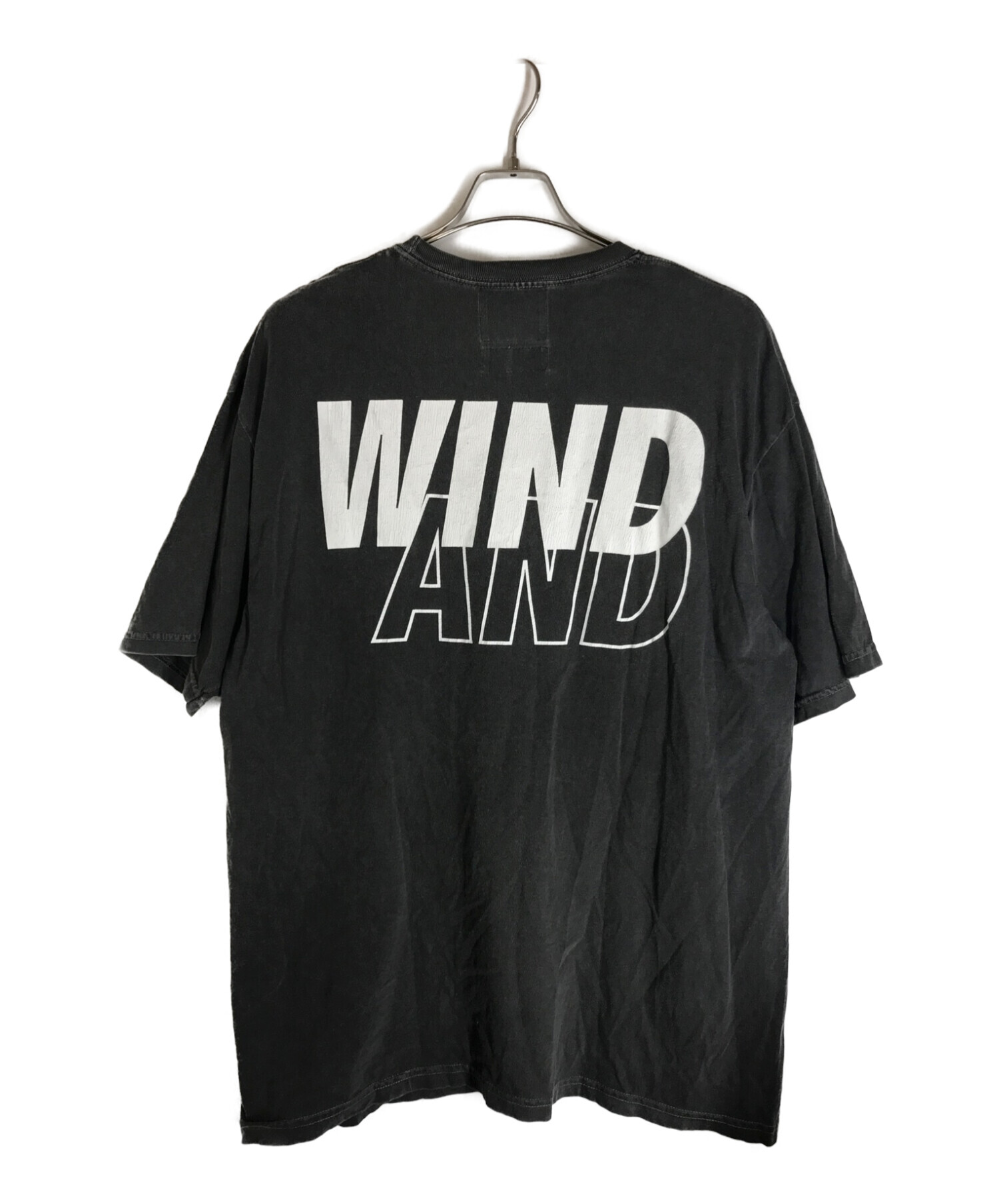 WIND AND SEA (ウィンダンシー) DISNEY (ディズニー) コラボプリントtシャツ グレー サイズ:XL