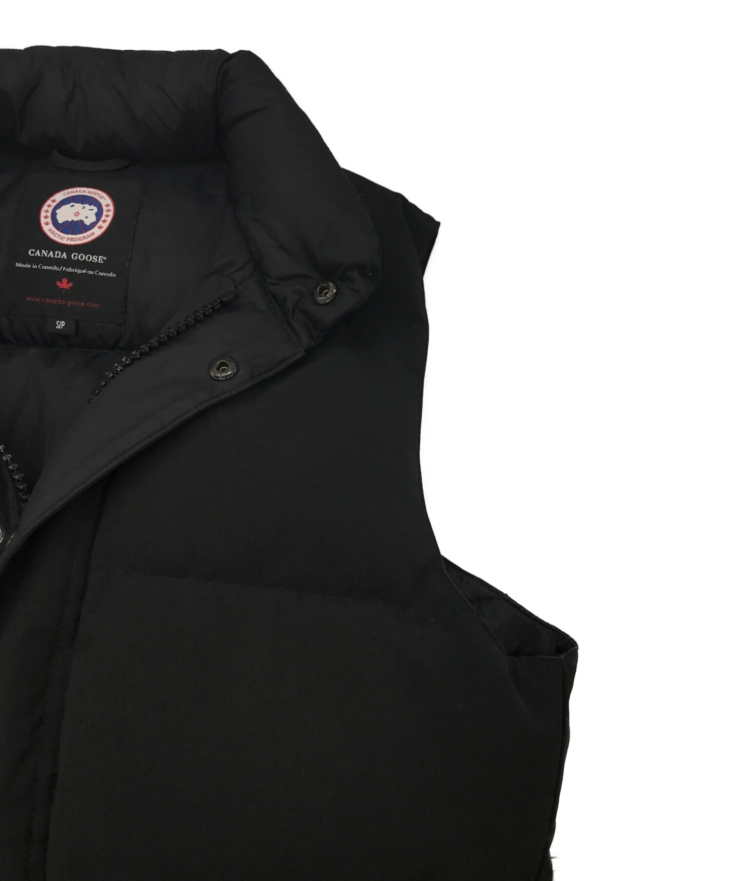 中古・古着通販】CANADA GOOSE (カナダグース) WINDSOR VEST ブラック