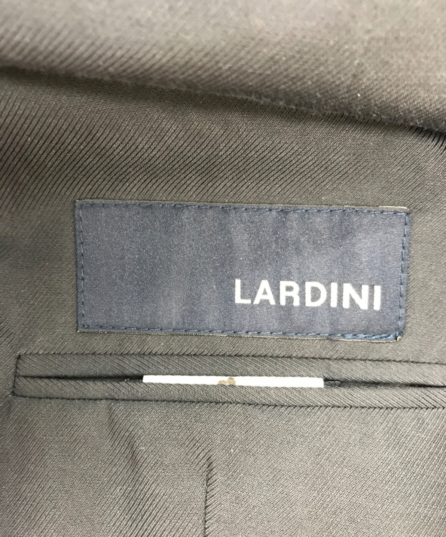 中古・古着通販】LARDINI (ラルディーニ) シルクウールジレ グレー