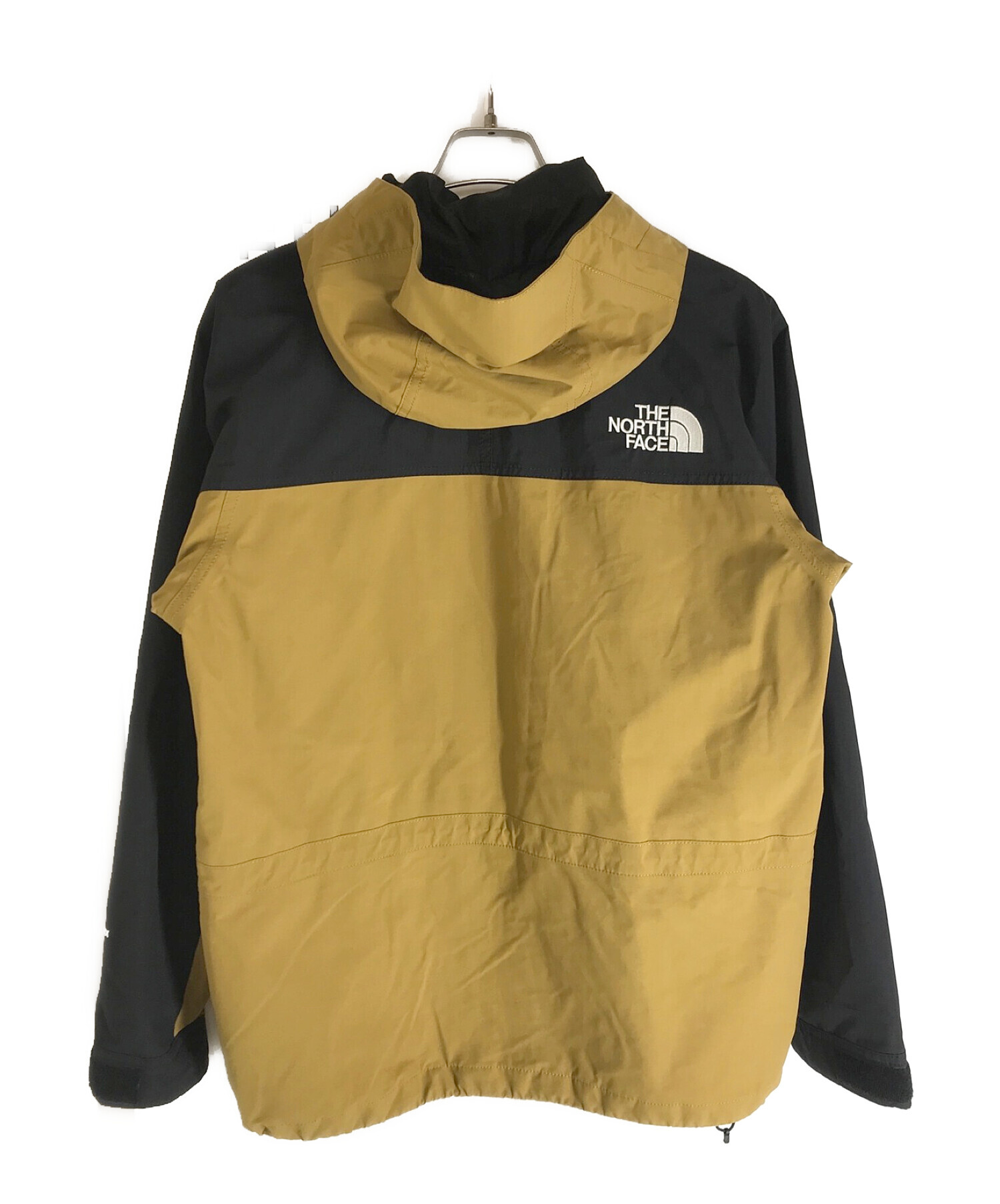 THE NORTH FACE (ザ ノース フェイス) マウンテンライトジャケット ブラック×カーキ サイズ:M