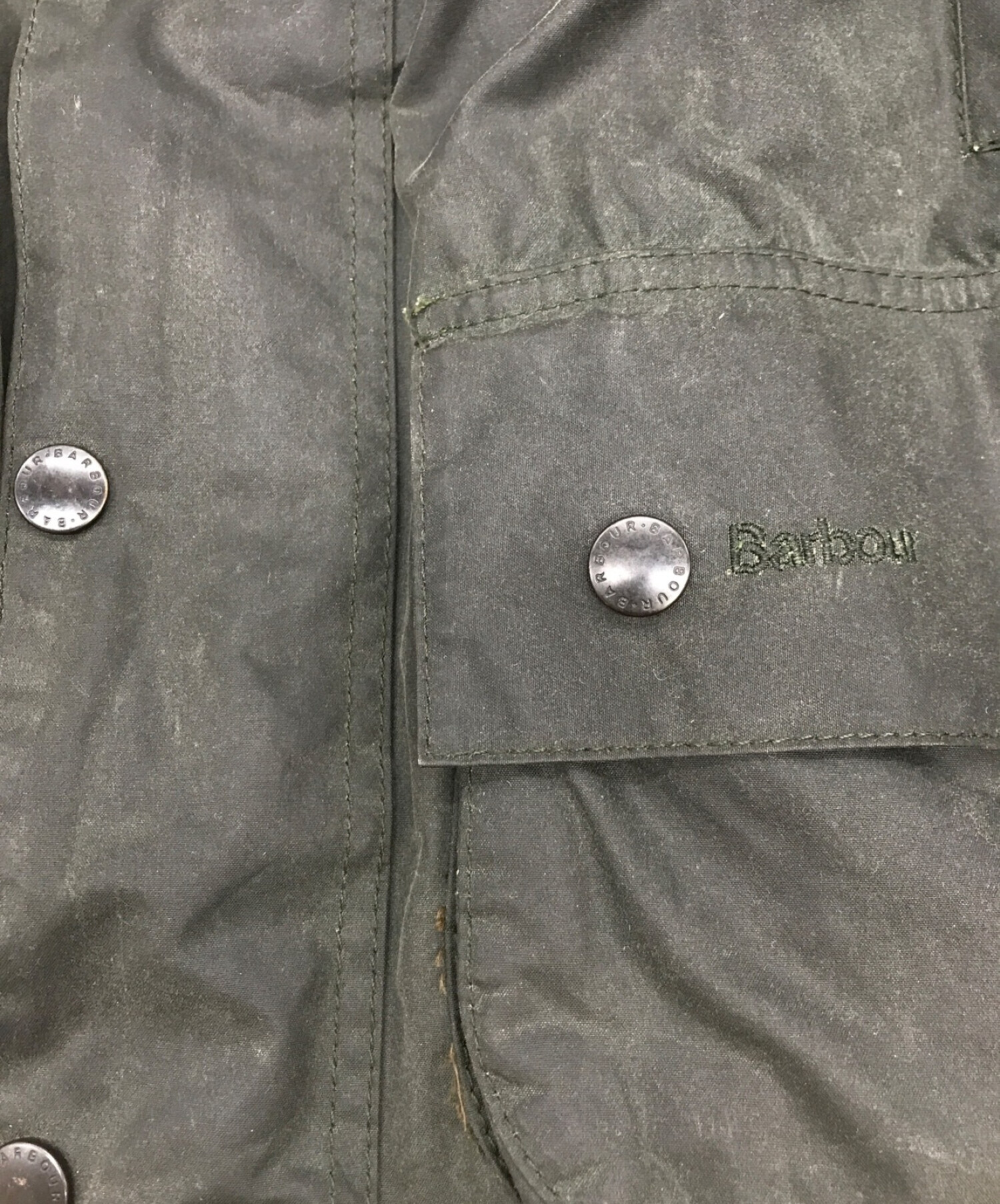 中古・古着通販】Barbour (バブアー) オイルドジャケット カーキ