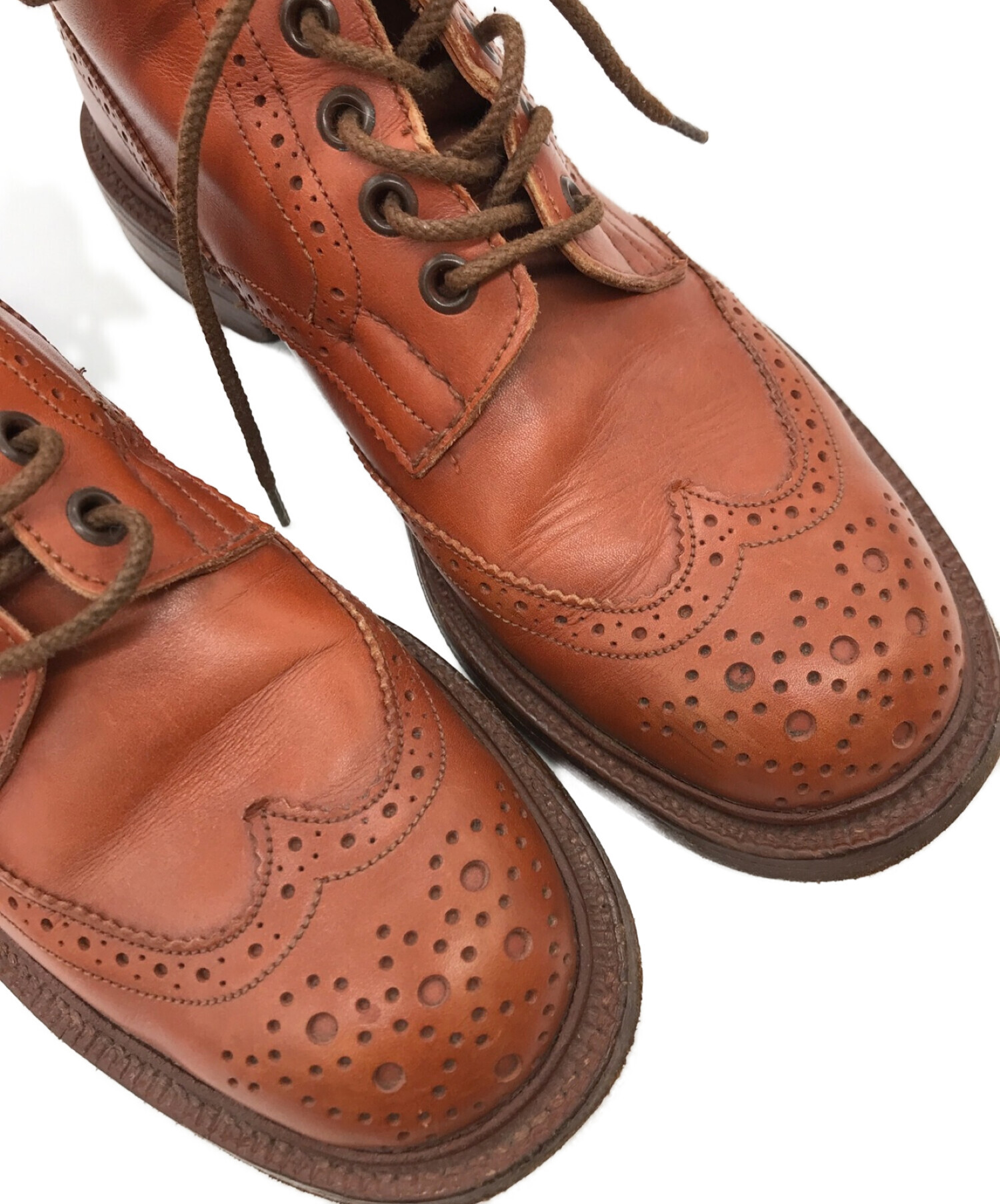 Tricker's (トリッカーズ) カントリーブーツ ブラウン サイズ:4